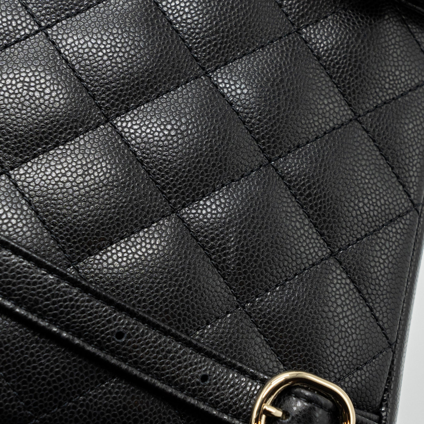 CHANEL 23K TRIPLE POCKET BACKPACK CAVIAR BLACK LGHW(MICROCHIP)