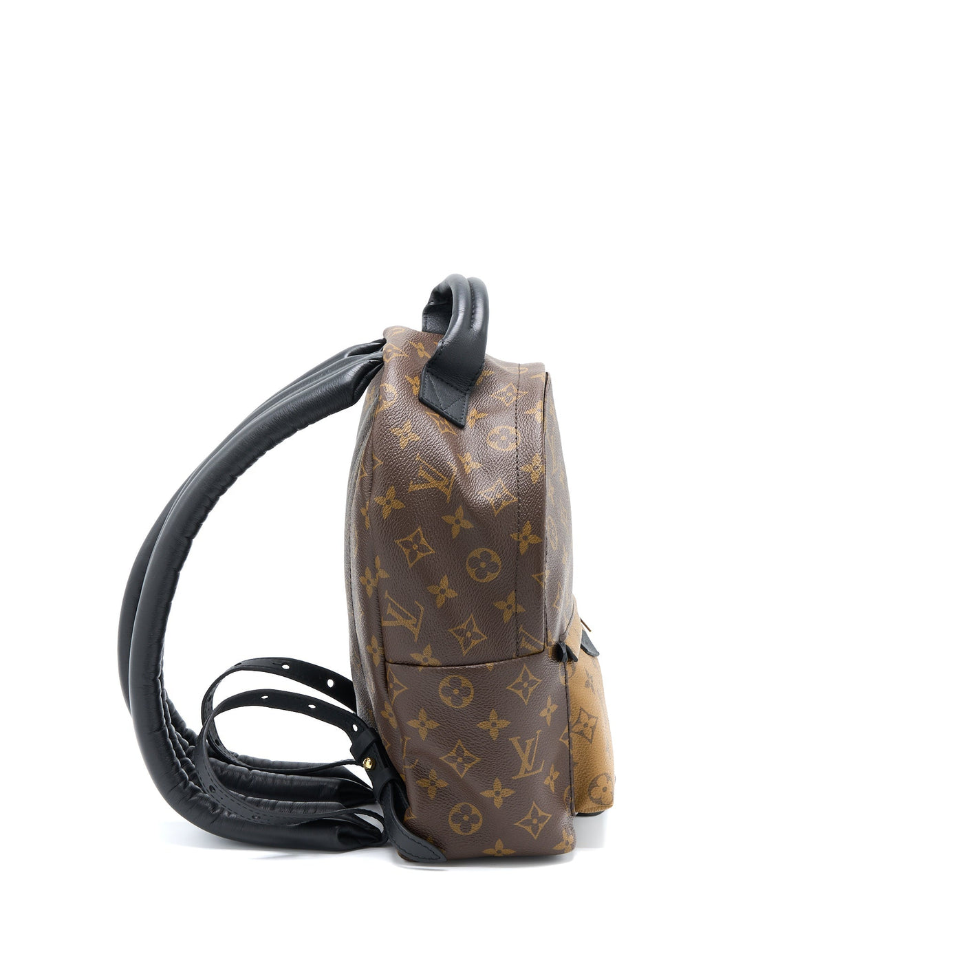 LOUIS VUITTON PALM SPRING BACKPACK PM MONOGRAM REVERSE CANVAS GHW