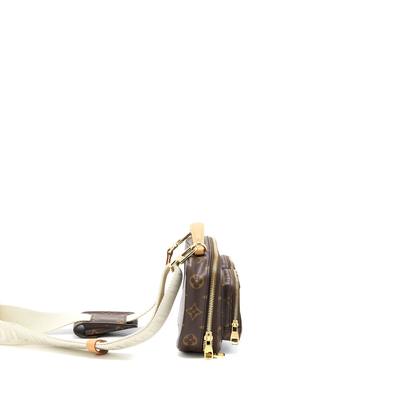 LOUIS VUITTON UTILITY CROSSBODY BAG MONOGRAM CANVAS GHW