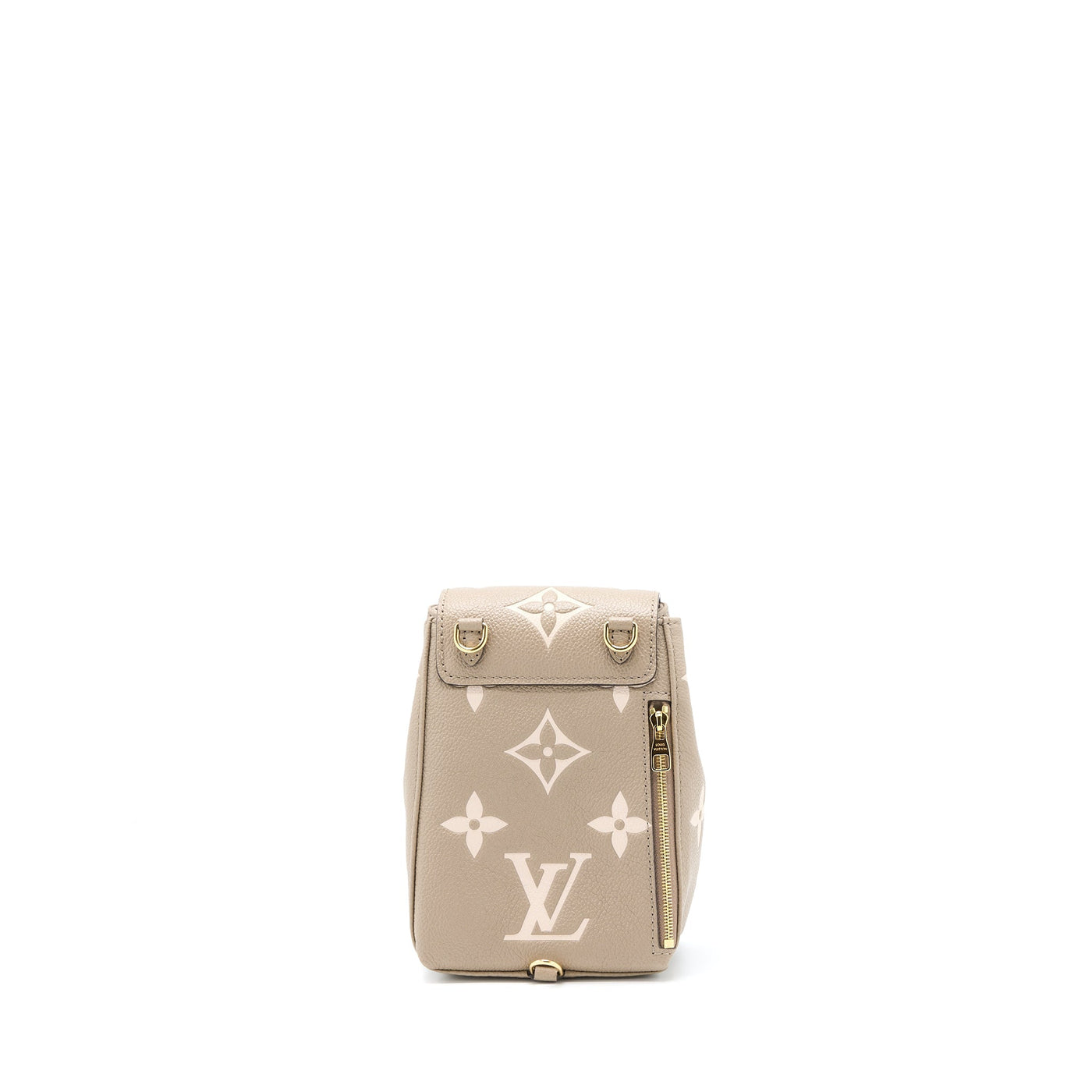 LOUIS VUITTON TINY BACKPACK MONOGRAM EMPREINTE TOURTERELLE BEIGE/ CREAM GHW