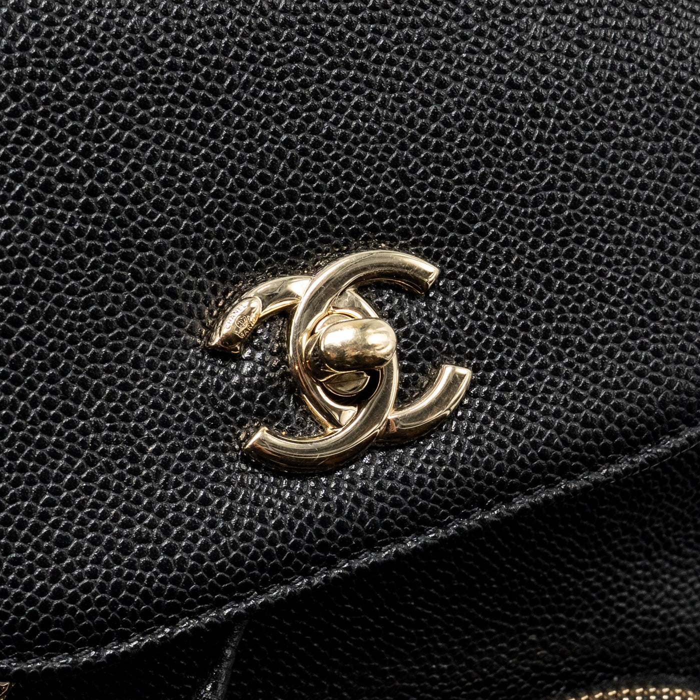 CHANEL AFFINITY BACKPACK CAVIAR BLACK LGHW (MICROCHIP)