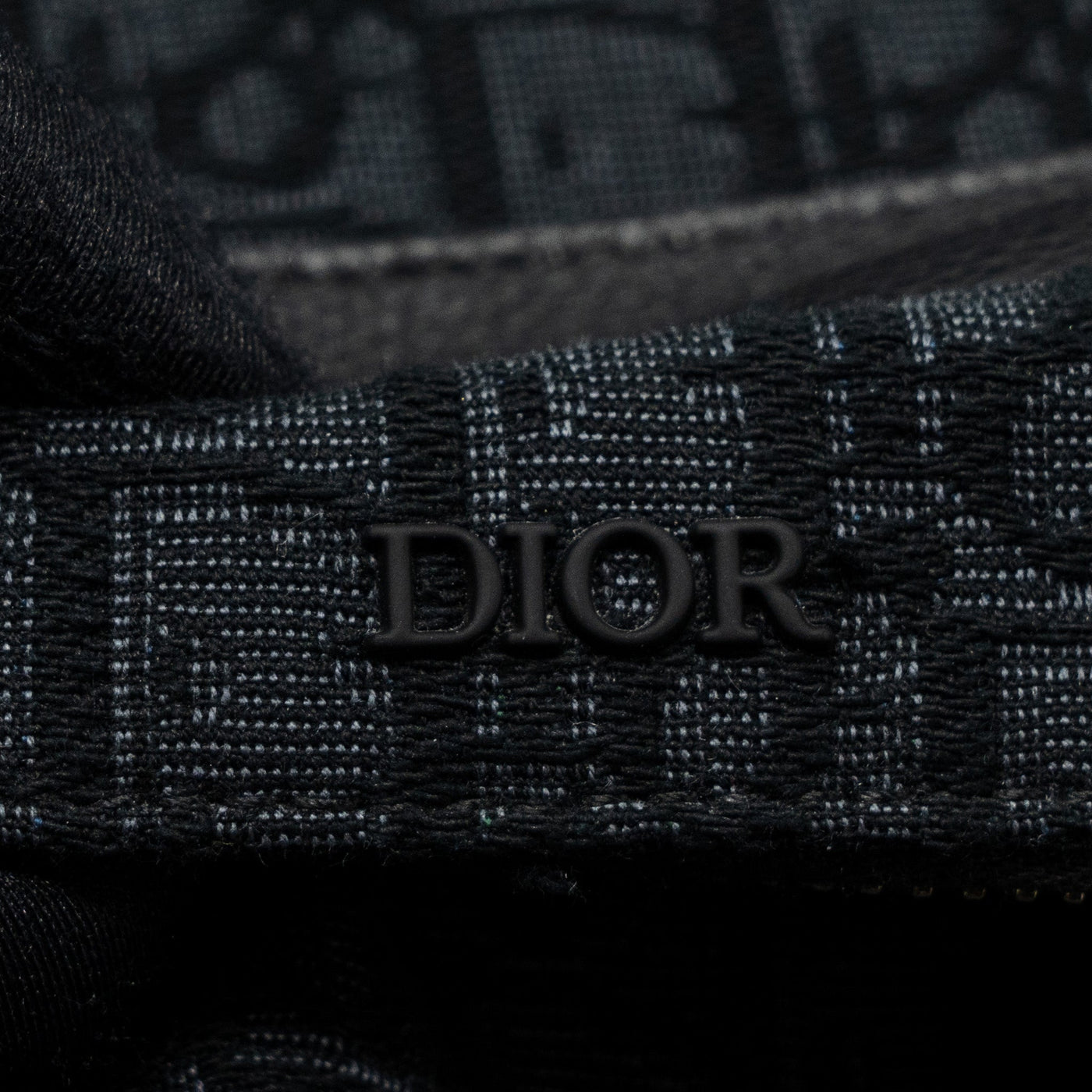 DIOR RIDER BACKPACK BLACK DIOR OBLIQUE JACQUARD SHW