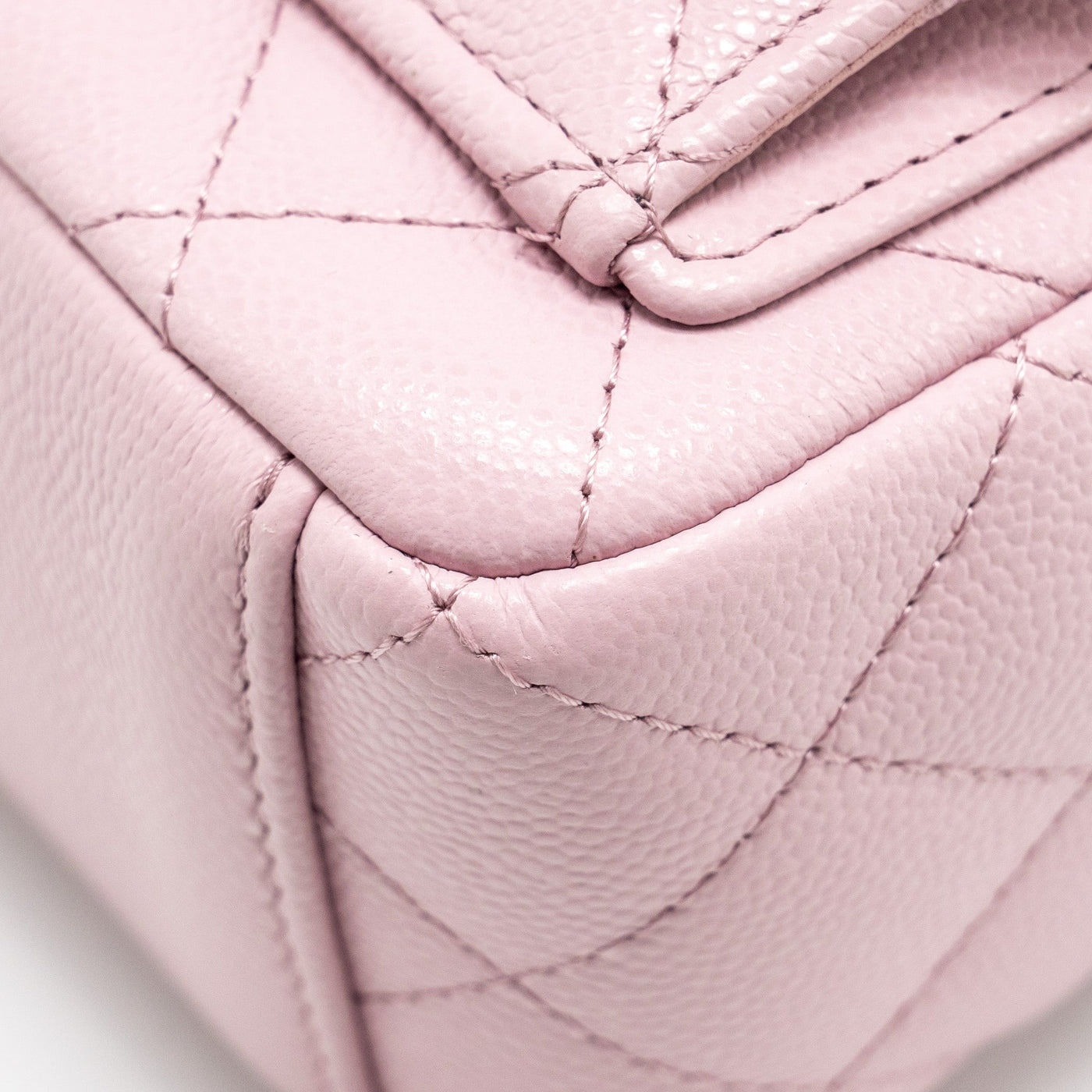 CHANEL 24P CLASSIC MINI BACKPACK SHINY GRAINED CALFSKIN LIGHT PURPLE LGHW (MICROCHIP)