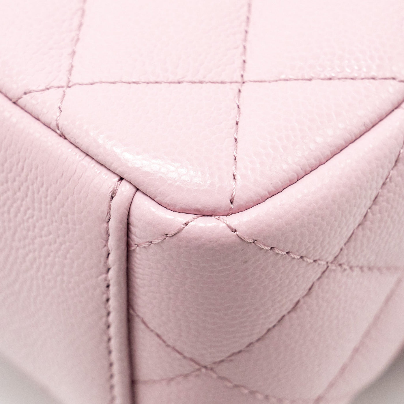 CHANEL 24P CLASSIC MINI BACKPACK SHINY GRAINED CALFSKIN LIGHT PURPLE LGHW (MICROCHIP)