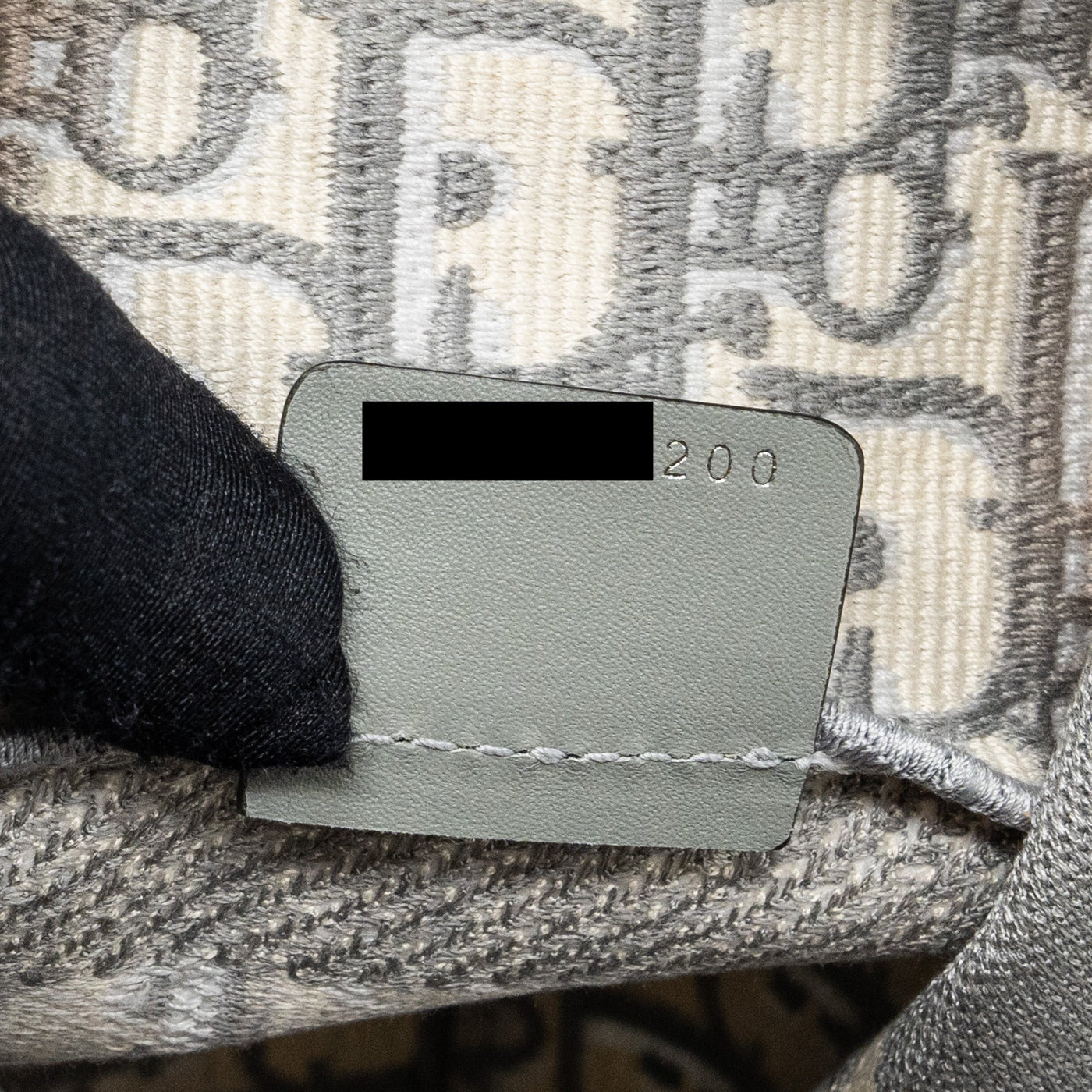 DIOR DIORCAMP MESSENGER BAG OBLIQUE EMBROIDERY LIGHT GREY SHW