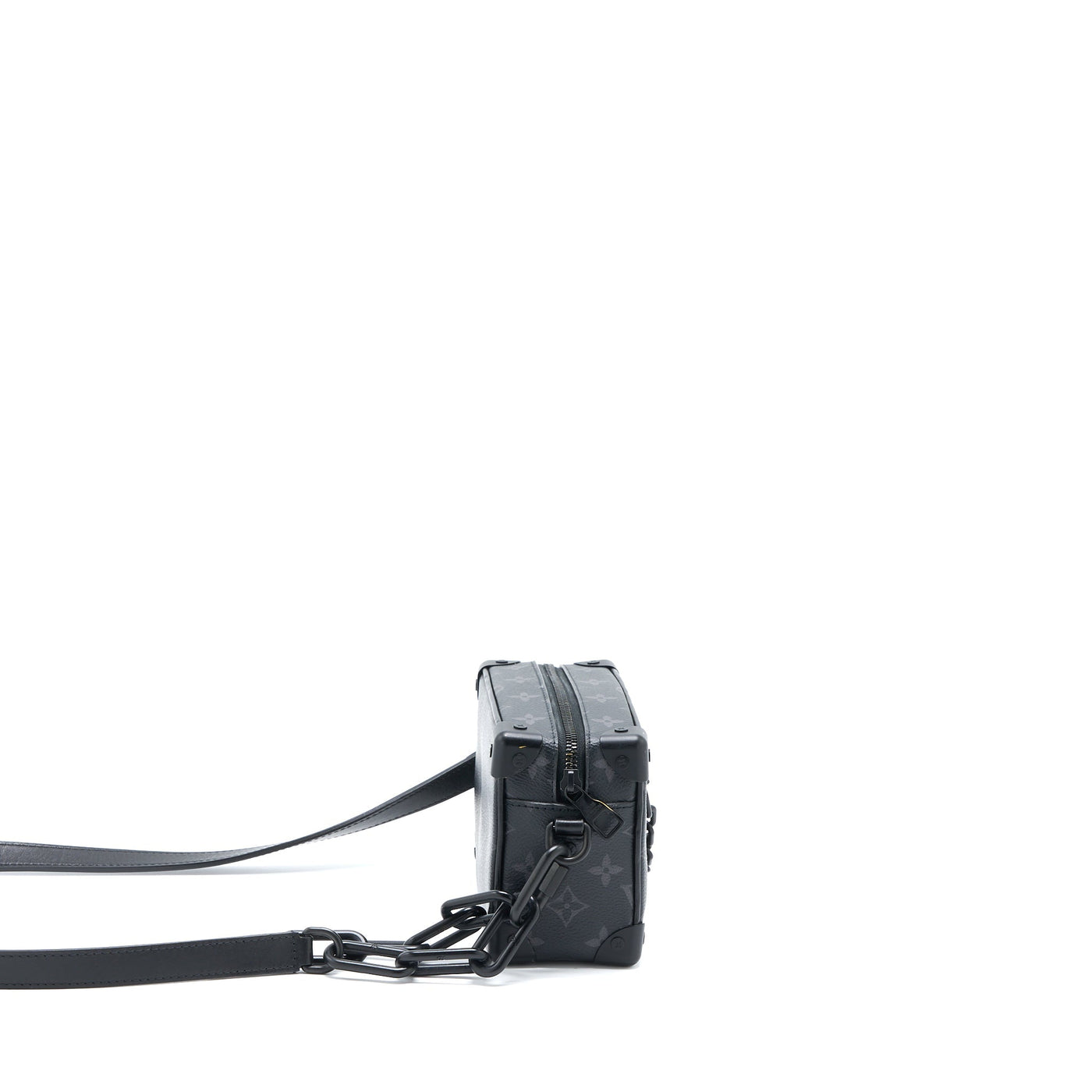 LOUIS VUITTON MINI SOFT TRUNK MONOGRAM ECLIPSE CANVAS BLACK HARDWARE