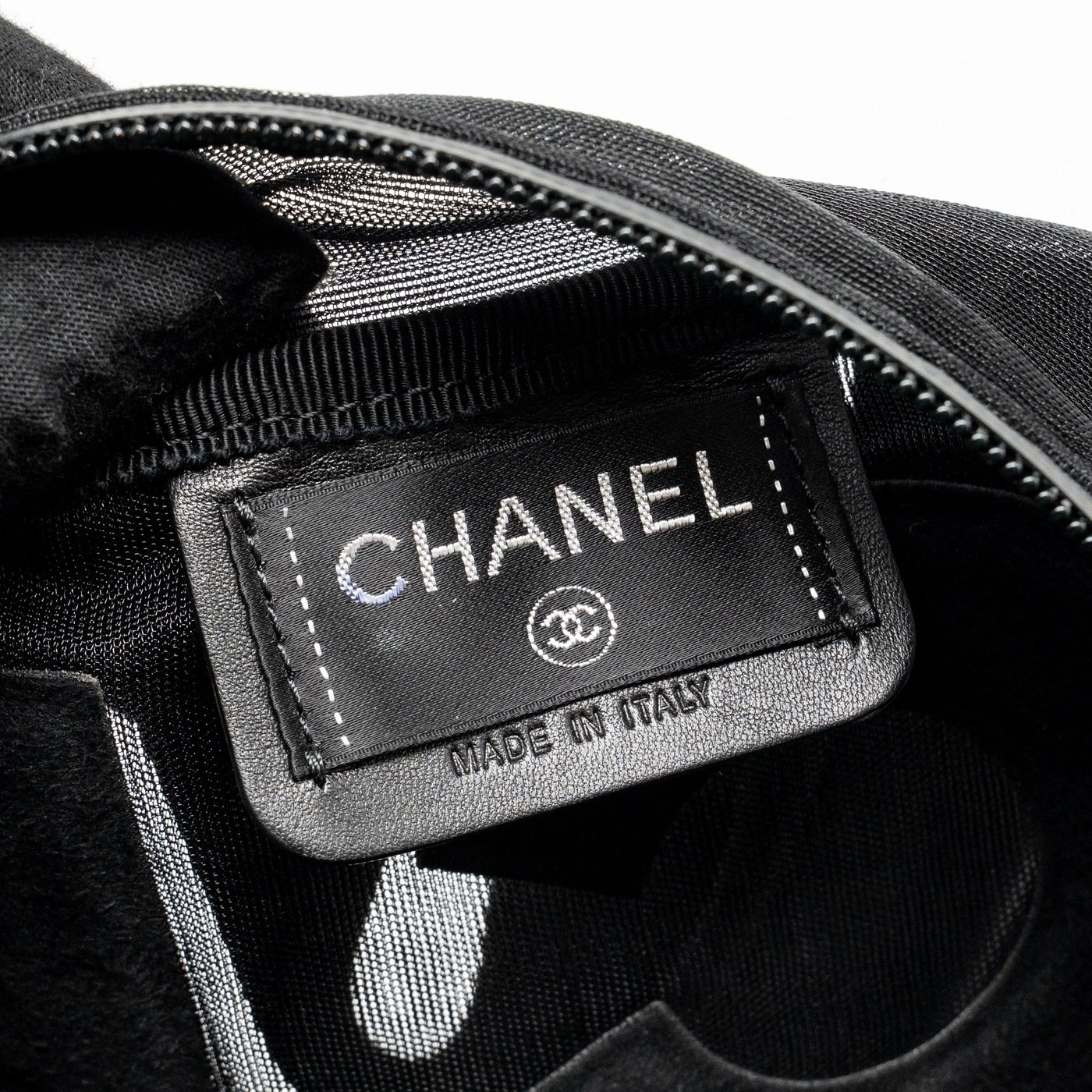 CHANEL COCO NEIGE BACKPACK MESH BLACK SHW