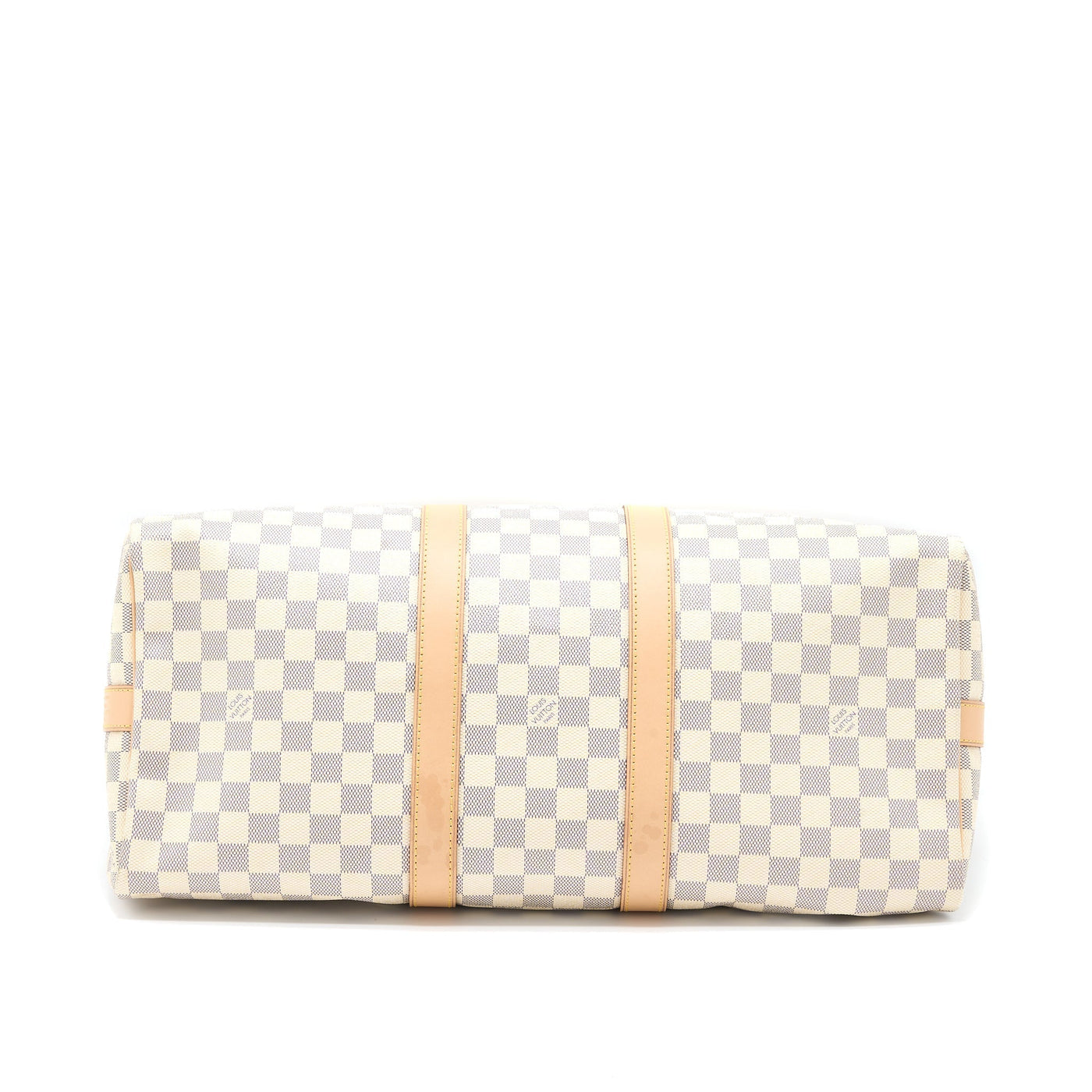 LOUIS VUITTON KEEPALL BANDOULIERE 55 DAMIER AZUR CANVAS GHW