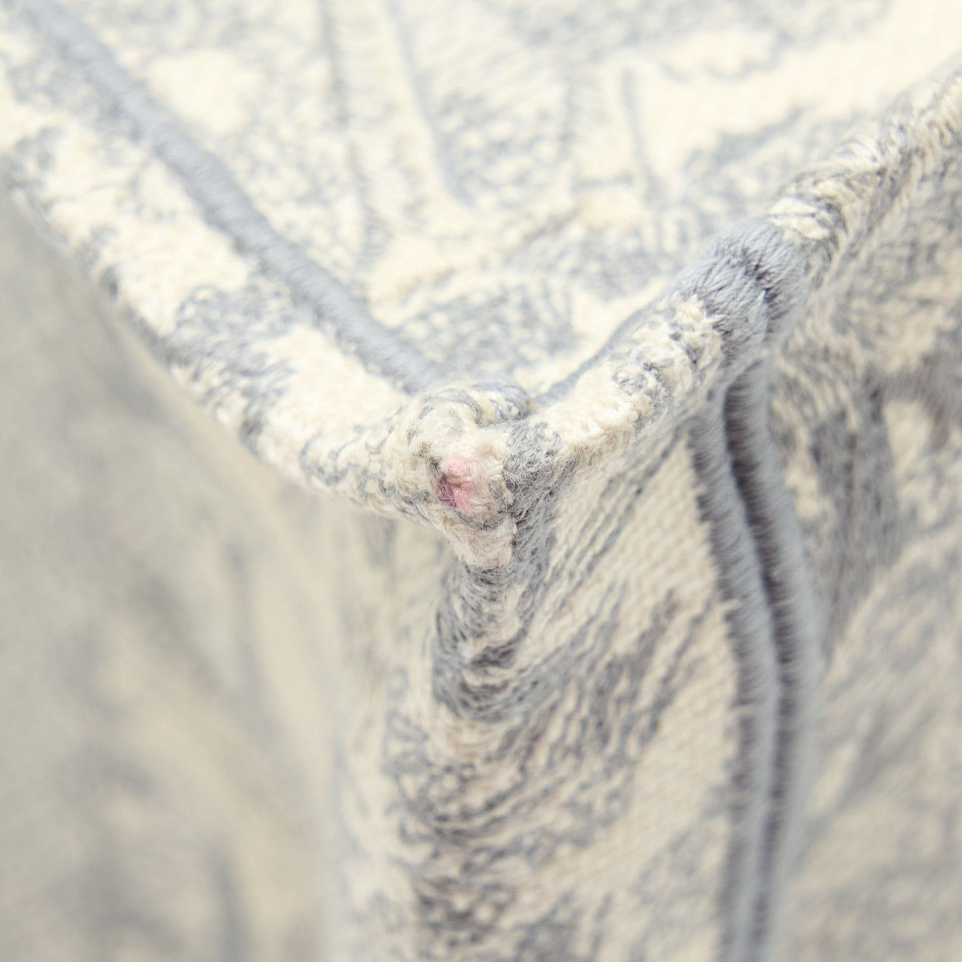 DIOR MEDIUM DIOR BOOK TOTE GREY TOILE DE JOUY EMBROIDERY