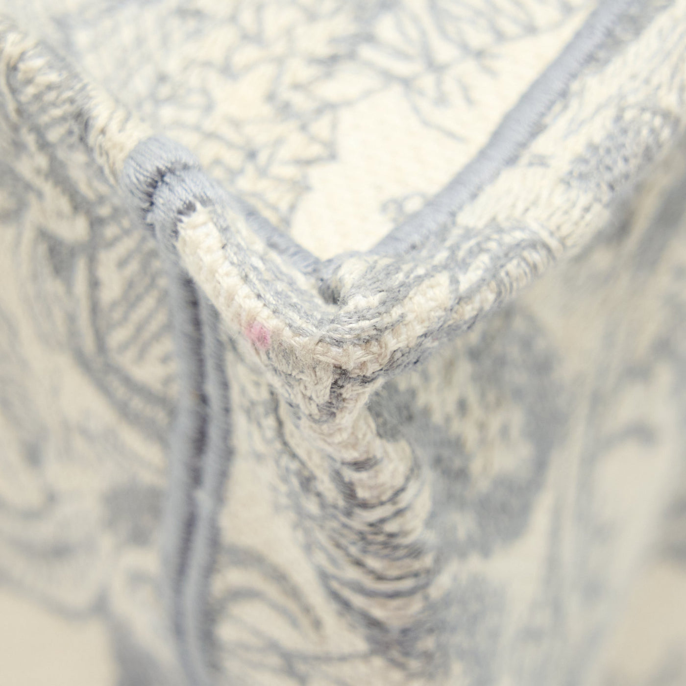 DIOR MEDIUM DIOR BOOK TOTE GREY TOILE DE JOUY EMBROIDERY