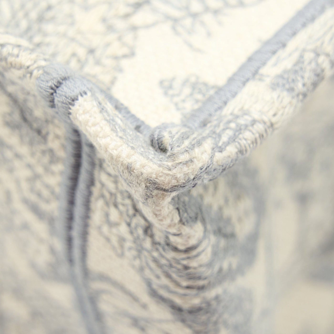 DIOR MEDIUM DIOR BOOK TOTE GREY TOILE DE JOUY EMBROIDERY
