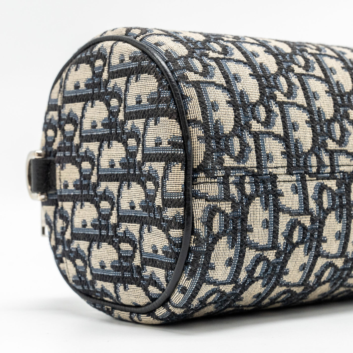 DIOR ROLLER MESSENGER BAG BLUE OBLIQUE JACQUARD SHW