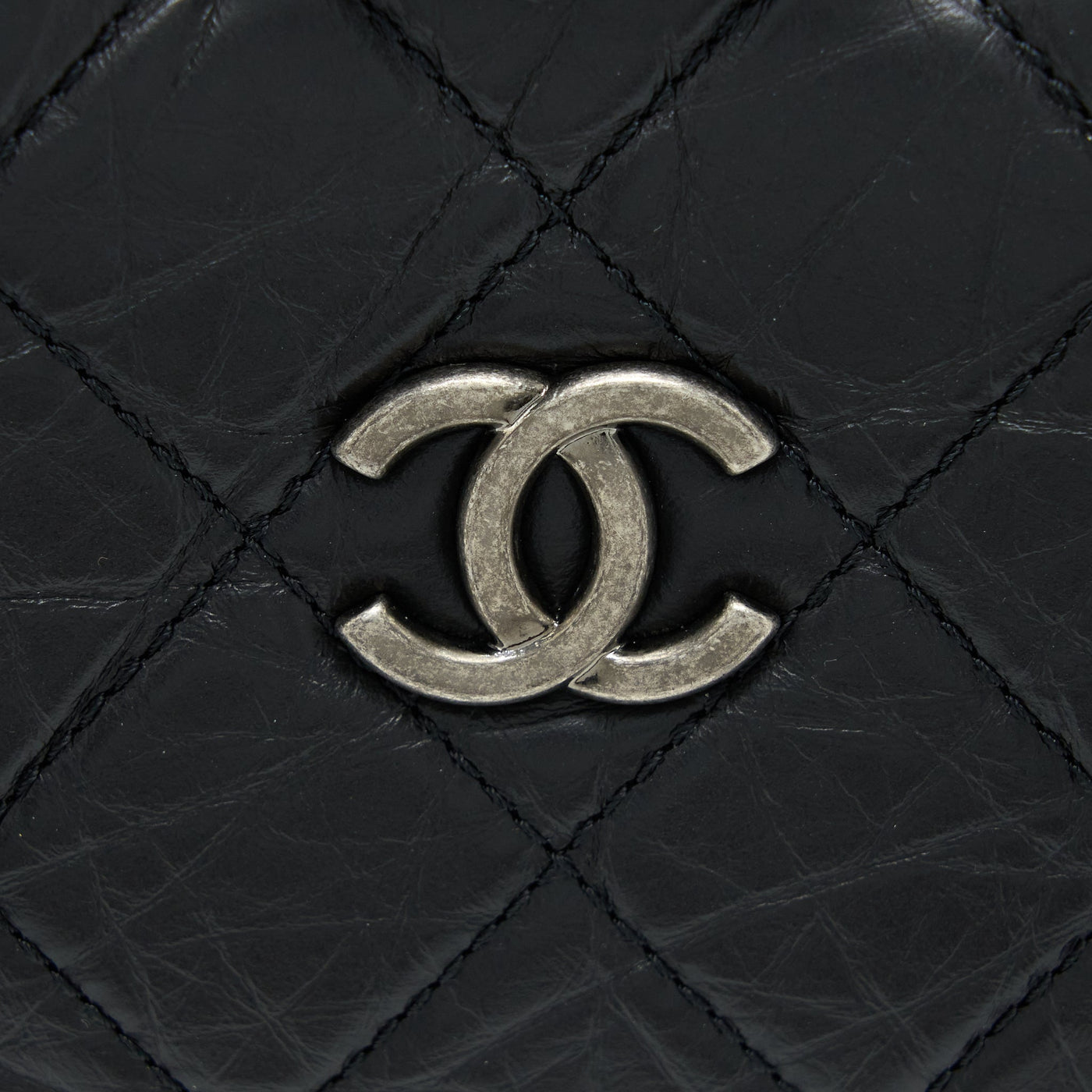 CHANEL SMALL GABRIELLE BACKPACK AGED CALFSKIN BLACK MULTICOLOUR HARDWARE (MICROCHIP)