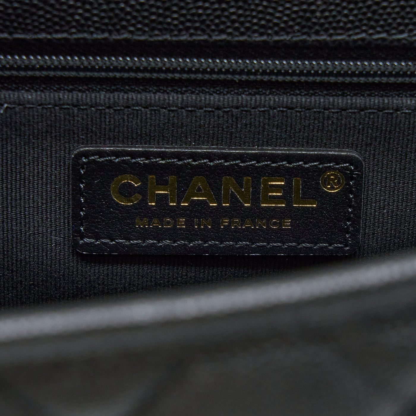 CHANEL 22K LARGE BACKPACK CAVIAR BLACK BRUSHED GHW (MICROCHIP)