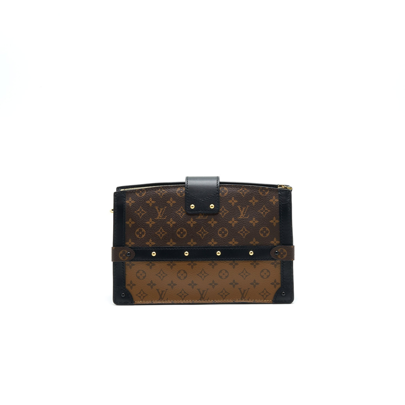 LOUIS VUITTON TRUNK CLUTCH MONOGRAM CANVAS