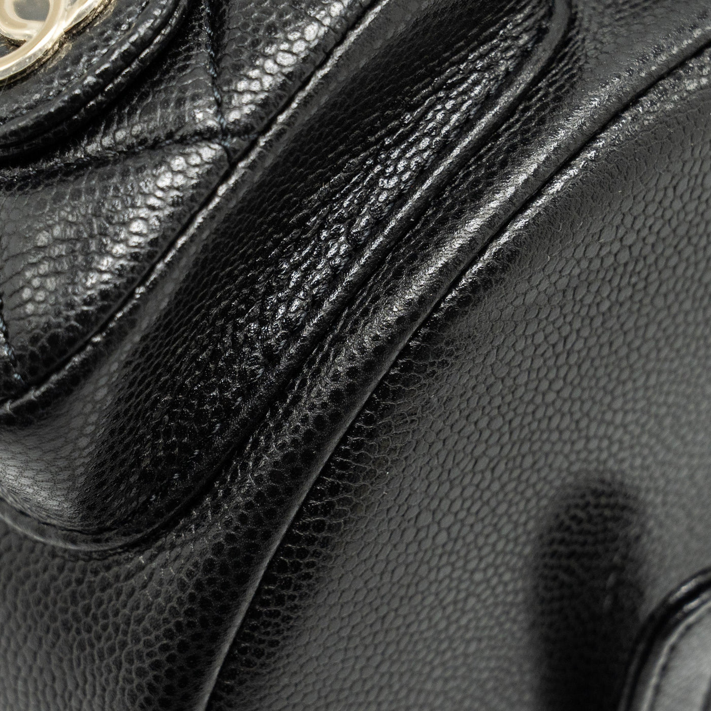 CHANEL 24A MINI DUMA BACKPACK GRAINED CALFSKIN BLACK LGHW (MICROCHIP)