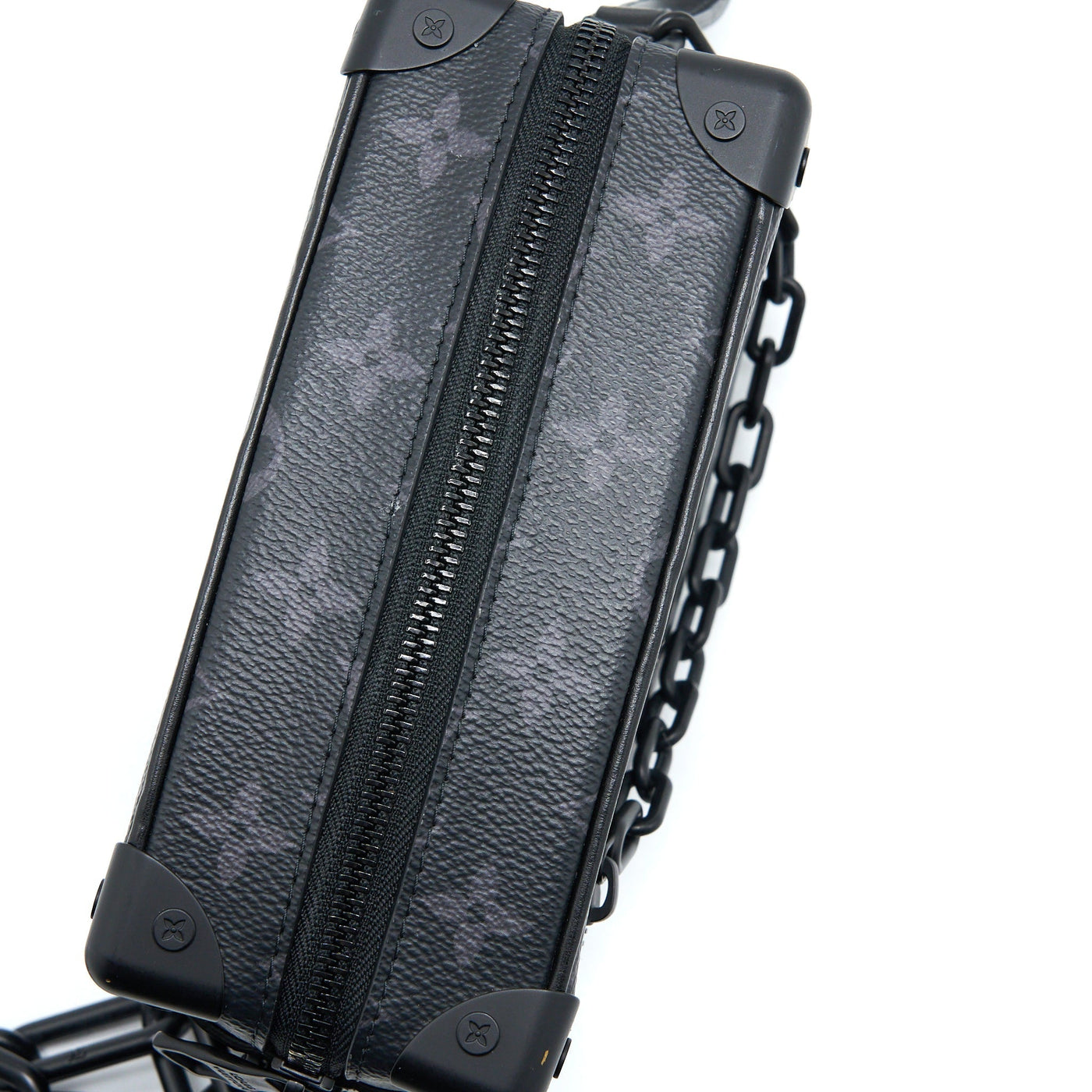 LOUIS VUITTON MINI SOFT TRUNK MONOGRAM ECLIPSE CANVAS BLACK HARDWARE