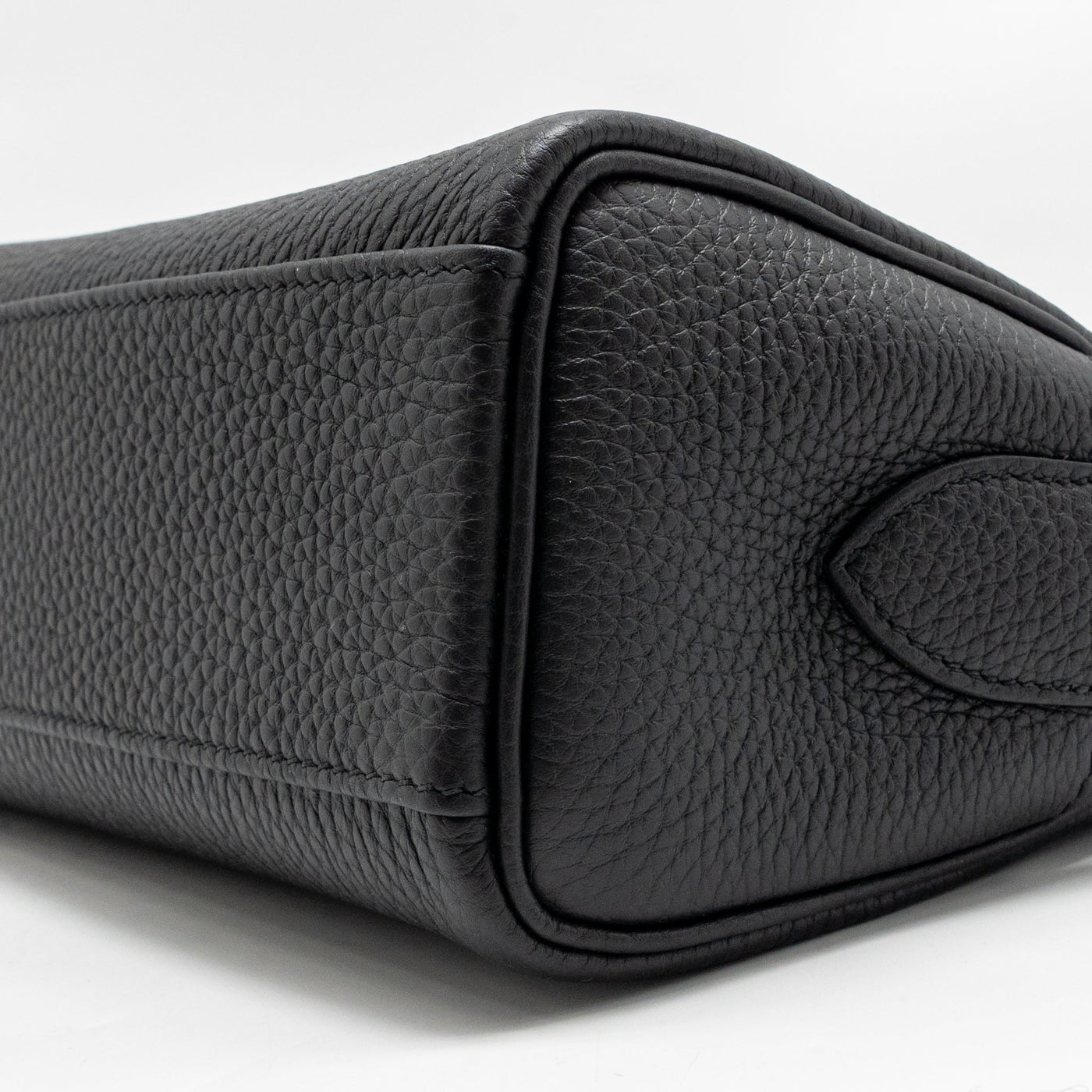 HERMES KELLY MESSENGER PM BAG TOGO BLACK SHW