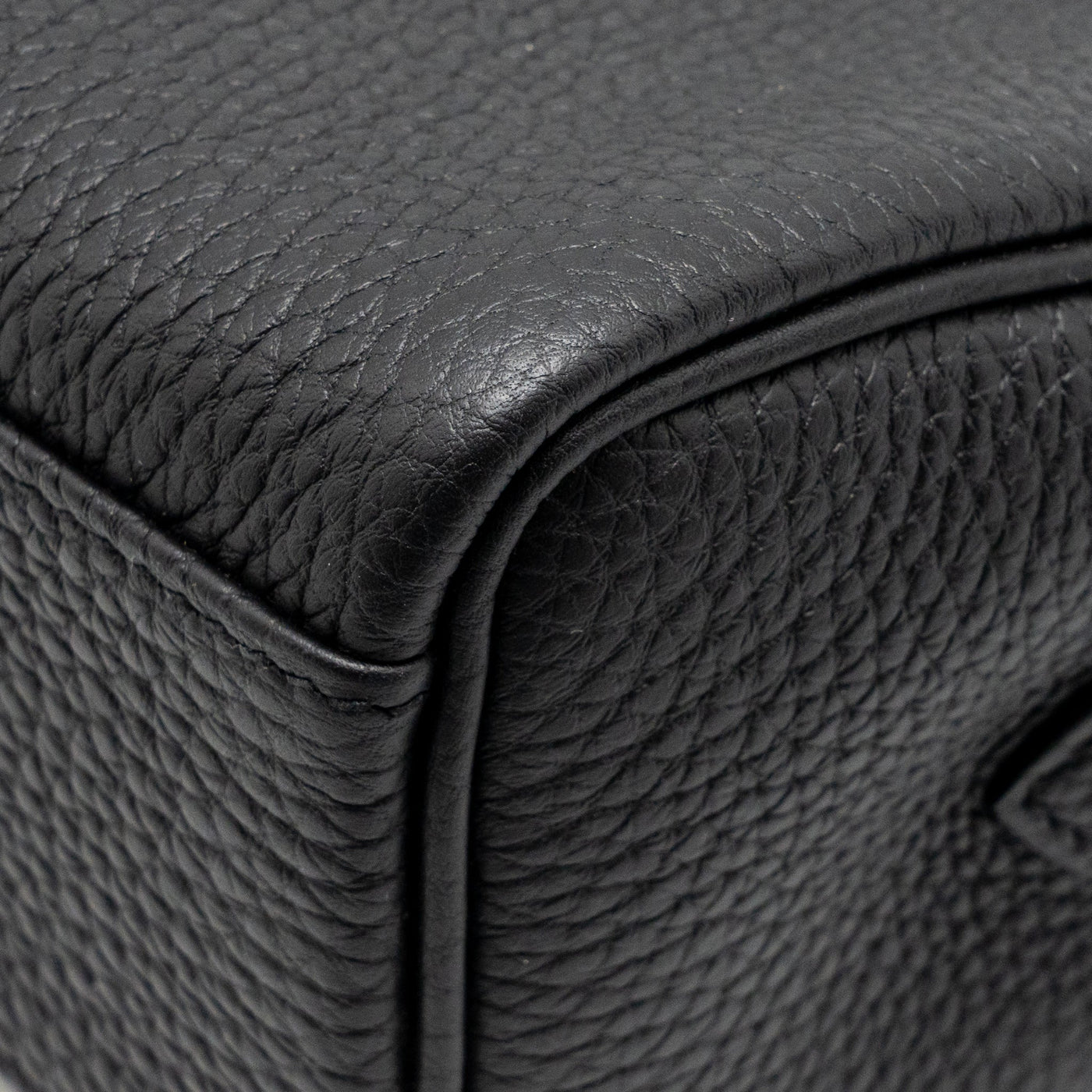 HERMES KELLY MESSENGER PM BAG TOGO BLACK SHW