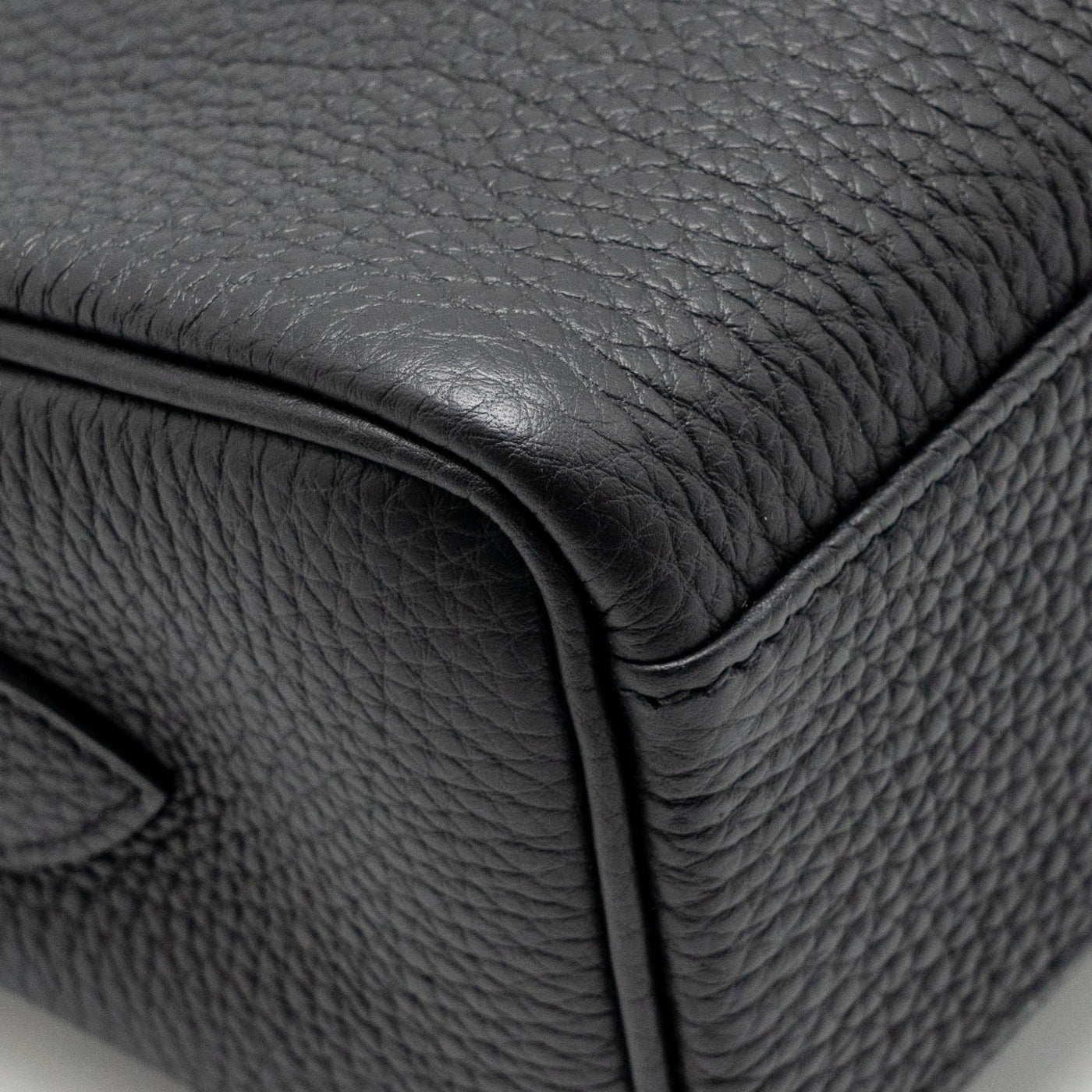 HERMES KELLY MESSENGER PM BAG TOGO BLACK SHW