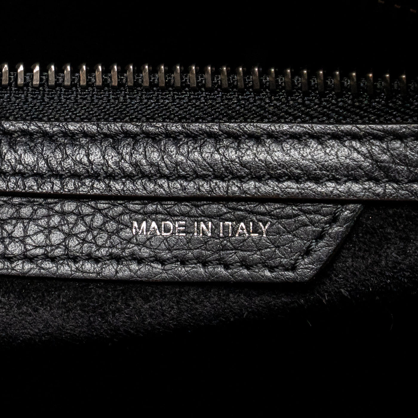 CELINE MICRO LUGGAGE BAG CALFSKIN BLACK SHW
