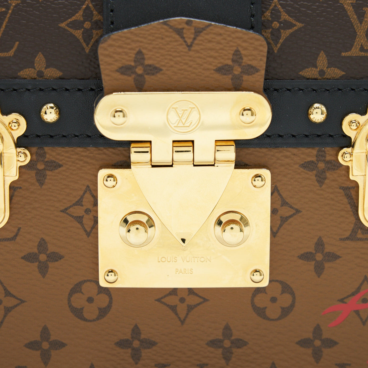 LOUIS VUITTON TRUNK CLUTCH MONOGRAM CANVAS