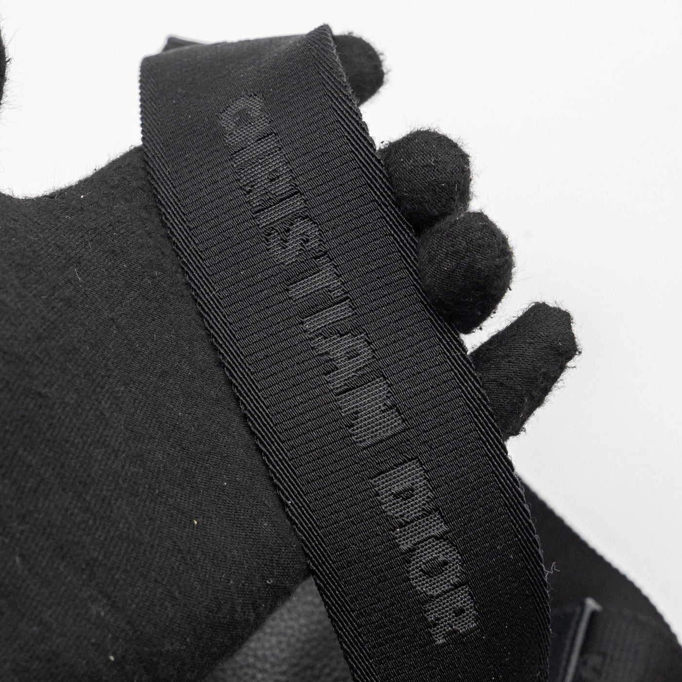 DIOR HOMME SADDLE BAG CALFSKIN BLACK SHW