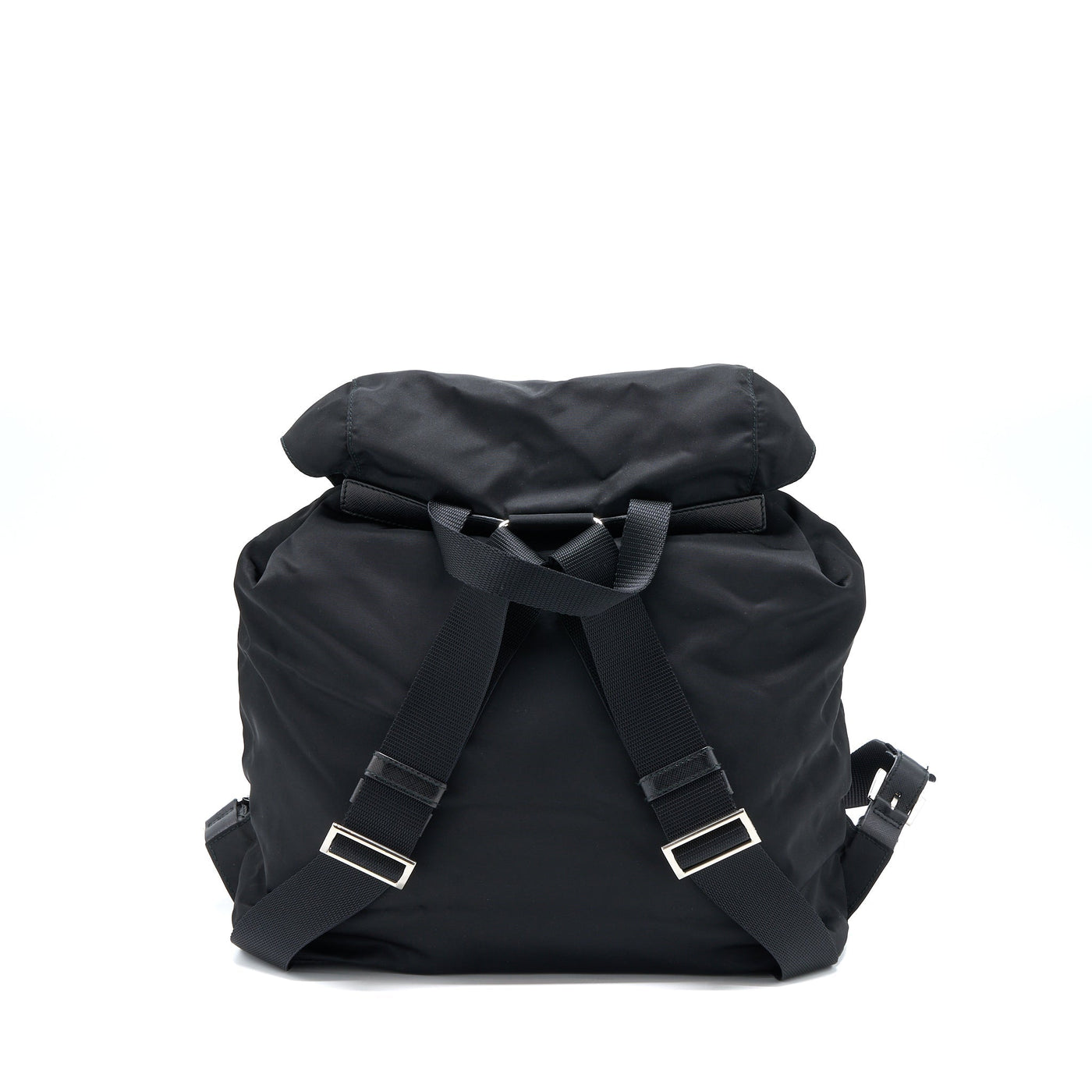 PRADA RE-NYLON BACKPACK BLACK SHW