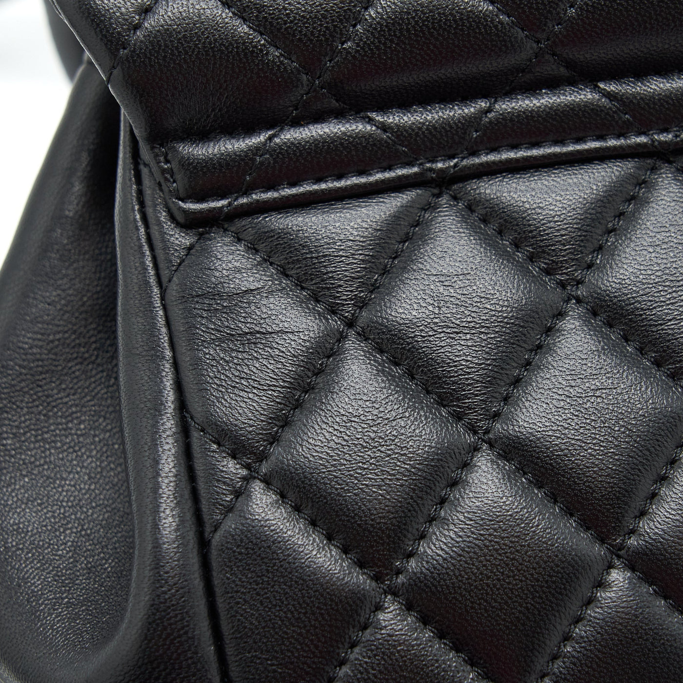 CHANEL DUMA MINI BACKPACK LAMBSKIN BLACK LGHW(MICROCHIP)