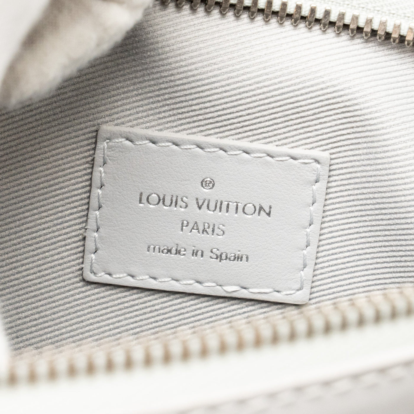 LOUIS VUITTON DOUBLE FLAT MESSENGER SHOULDER BAG CANVAS/DENIM MULTICOLOUR SILVER/GOLD HARDWARE