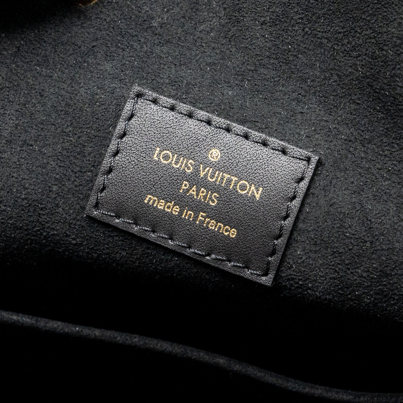 LOUIS VUITTON MONTSOURIS PM BACKPACK MONOGRAM EMPREINTE BLACK GHW