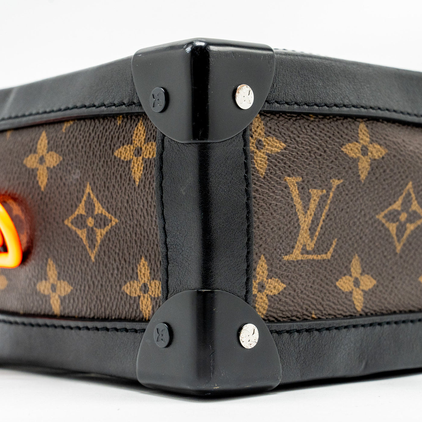 LOUIS VUITTON SOFT TRUNK LIMITED EDITION MONOGRAM CANVAS MULTICOLOUR HARDWARE