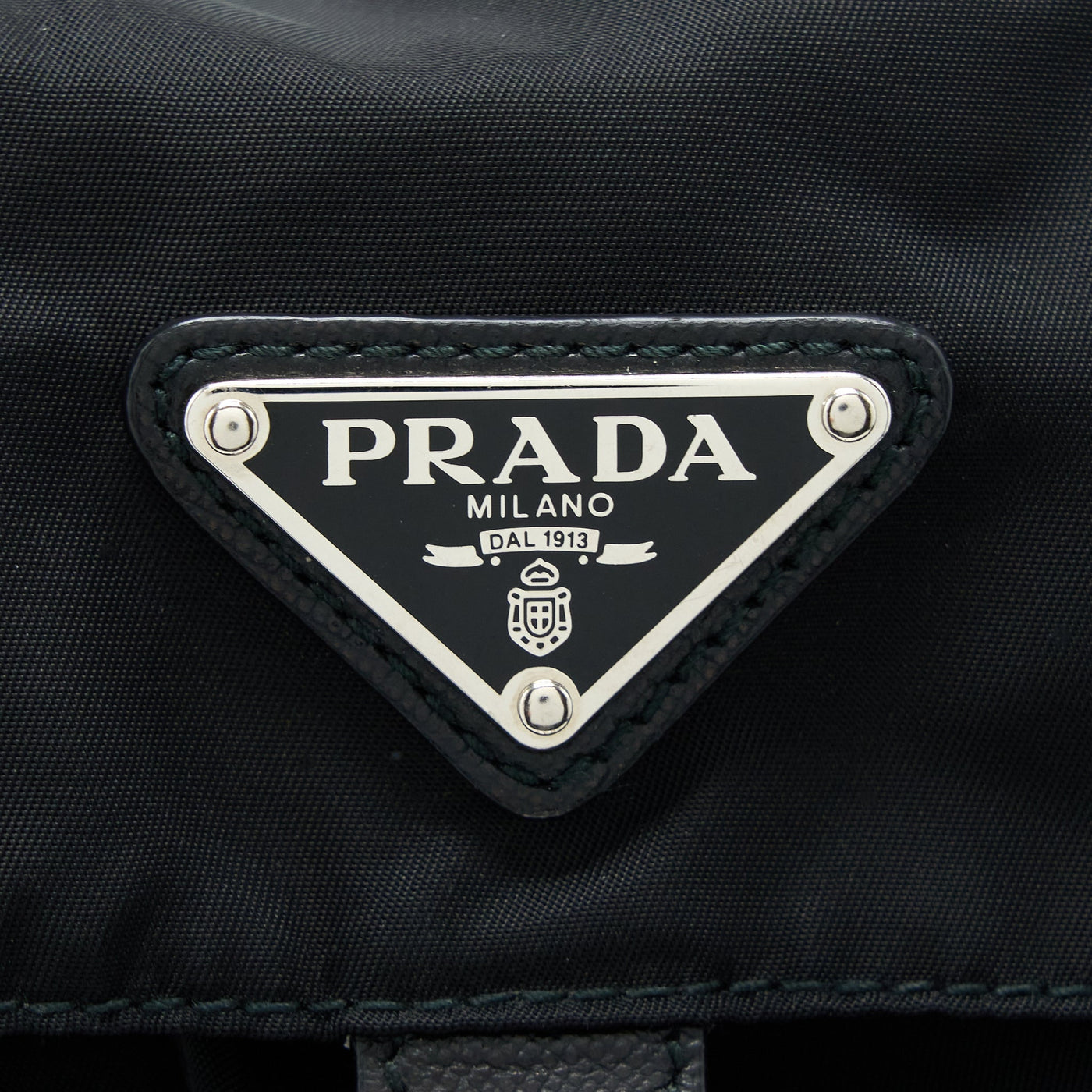 PRADA RE-NYLON BACKPACK BLACK SHW