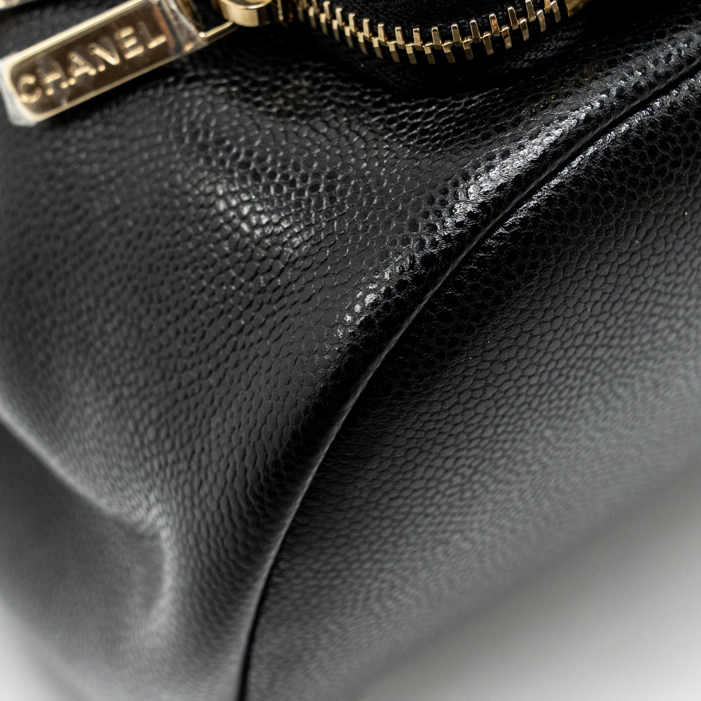 CHANEL AFFINITY BACKPACK CAVIAR BLACK LGHW (MICROCHIP)