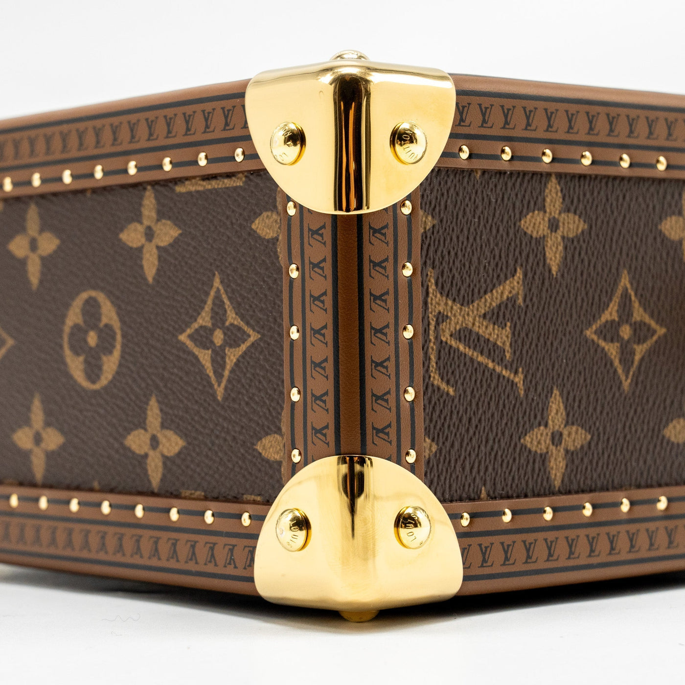LOUIS VUITTON CAMERA BOX TRUNK MONOGRAM CANVAS/LEATHER GHW