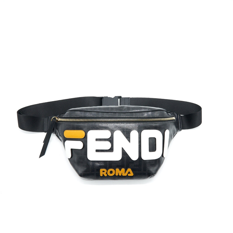 FENDI FILA LOGO PRINT BUMBAG