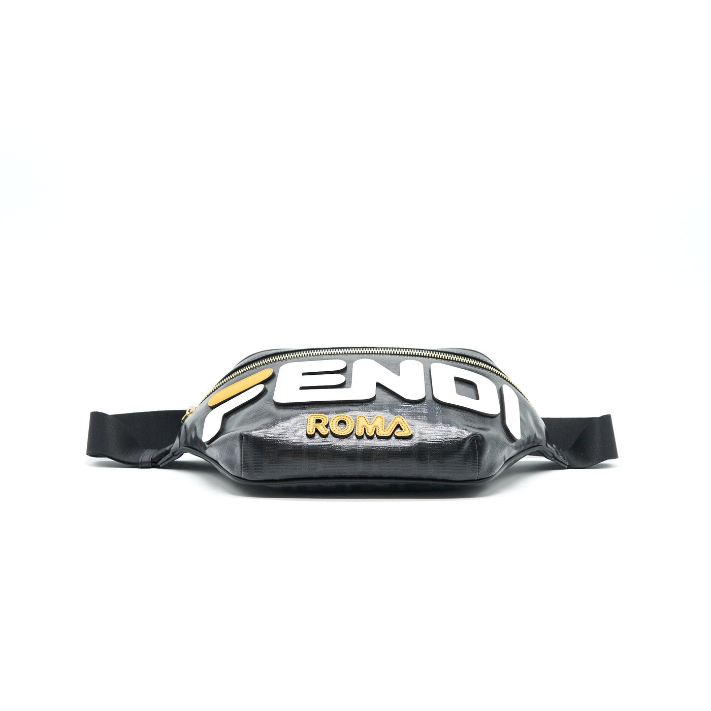 FENDI FILA LOGO PRINT BUMBAG