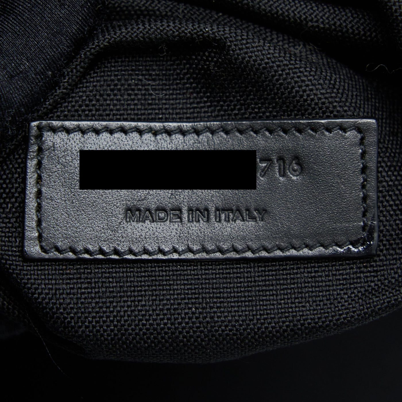 SAINT LAURENT/YSL CITY BACKPACK NYLON BLACK SHW