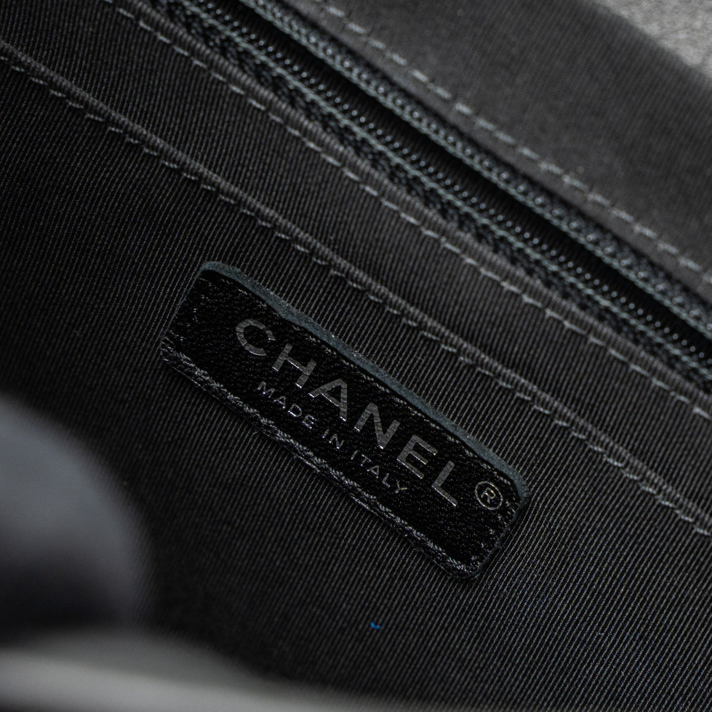 CHANEL URBAN SPIRIT BACKPACK CHEVRON CALFSKIN BLACK SHW