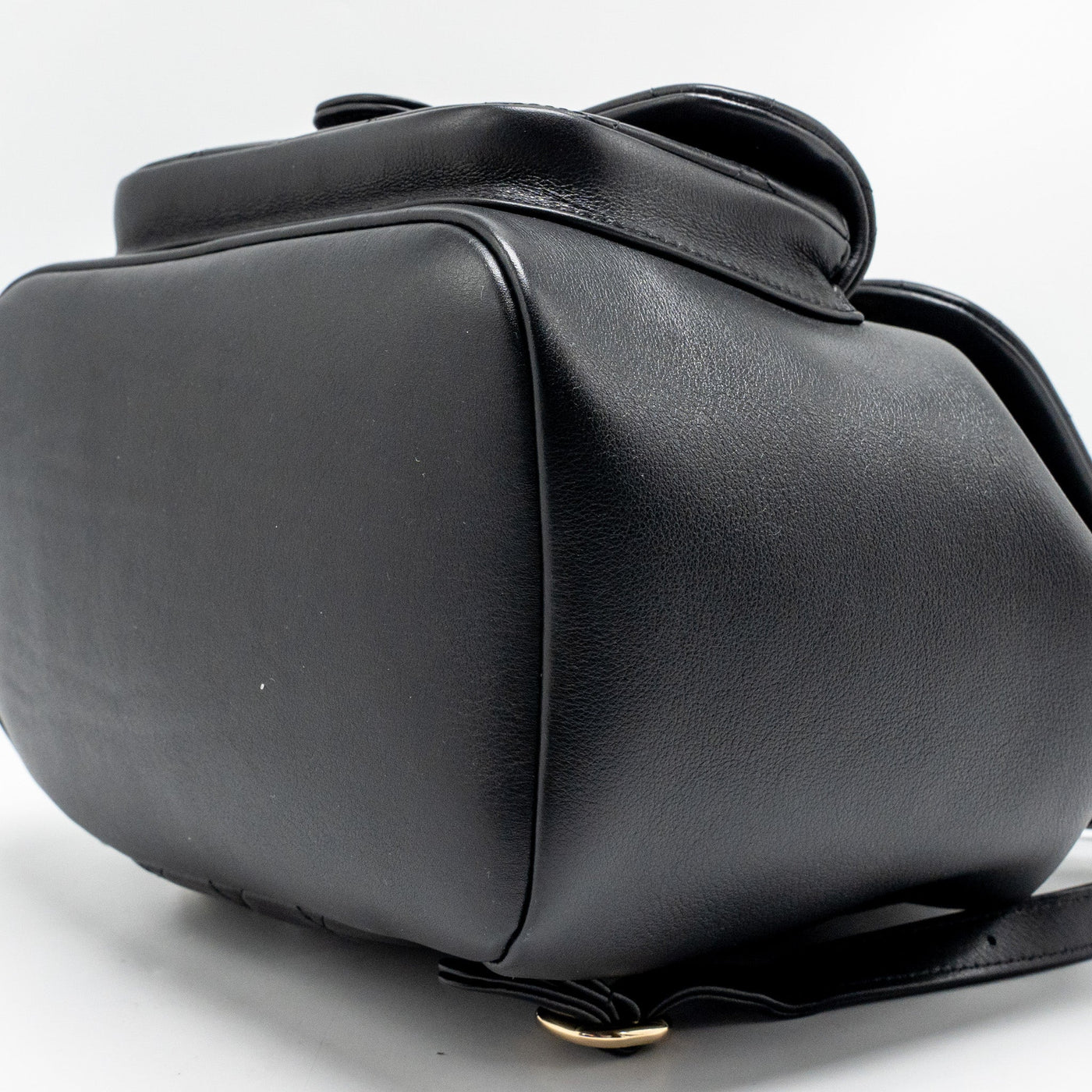 CHANEL LARGE DUMA BACKPACK CALFSKIN BLACK LGHW (MICROCHIP)