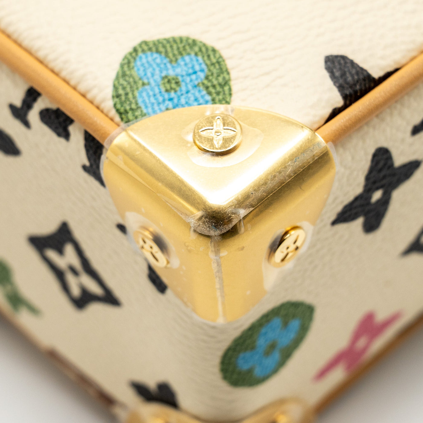 LOUIS VUITTON MINI SOFT TRUNK MONOGRAM CRAGGY CANVAS GHW