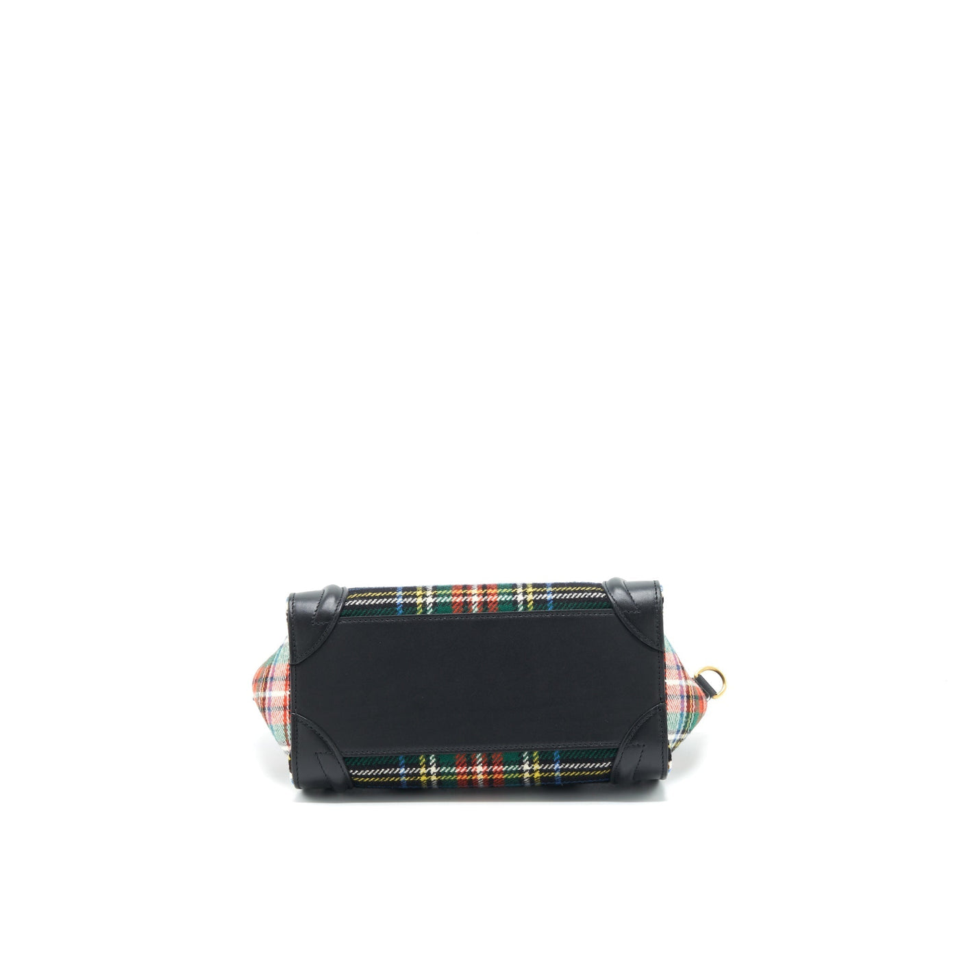 CELINE NANO LUGGAGE BAG FABRIC/ LEATHER MULTICOLOUR