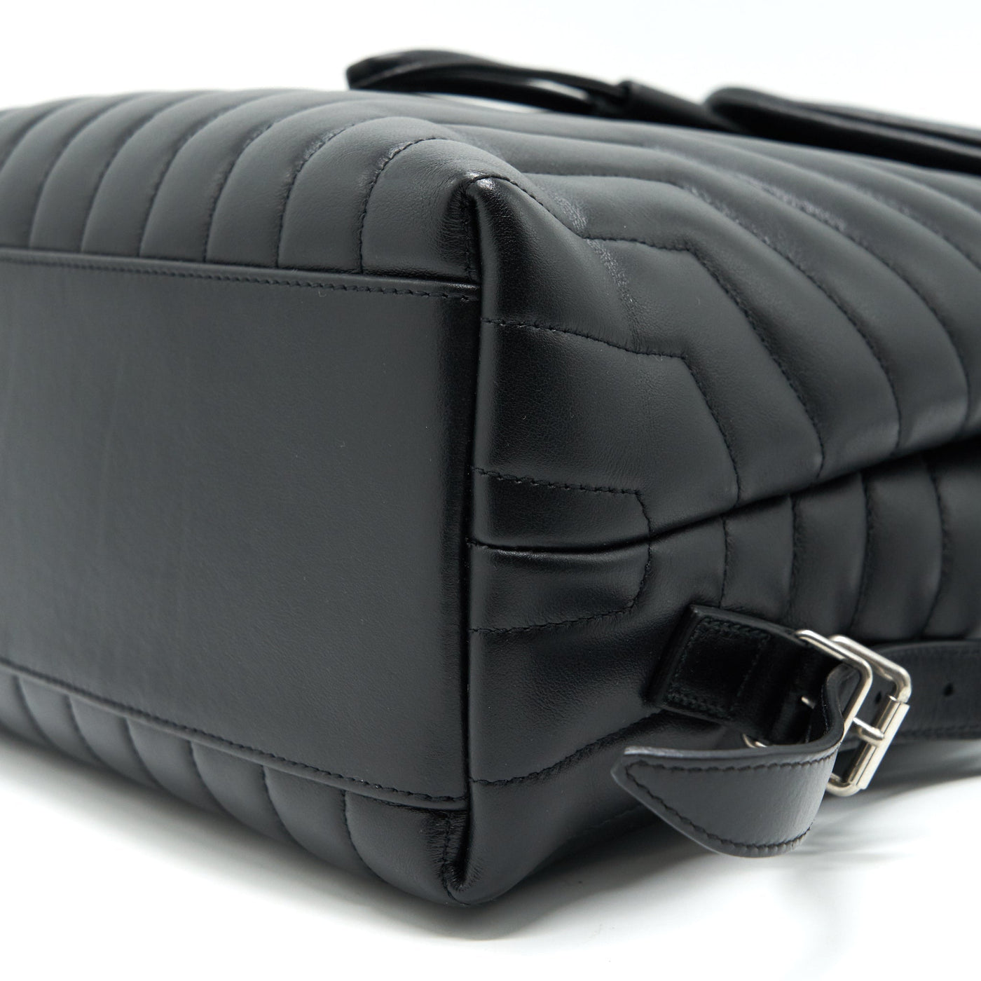 YSL LOU LOU STYLE BACKPACK IN BLACK SHW