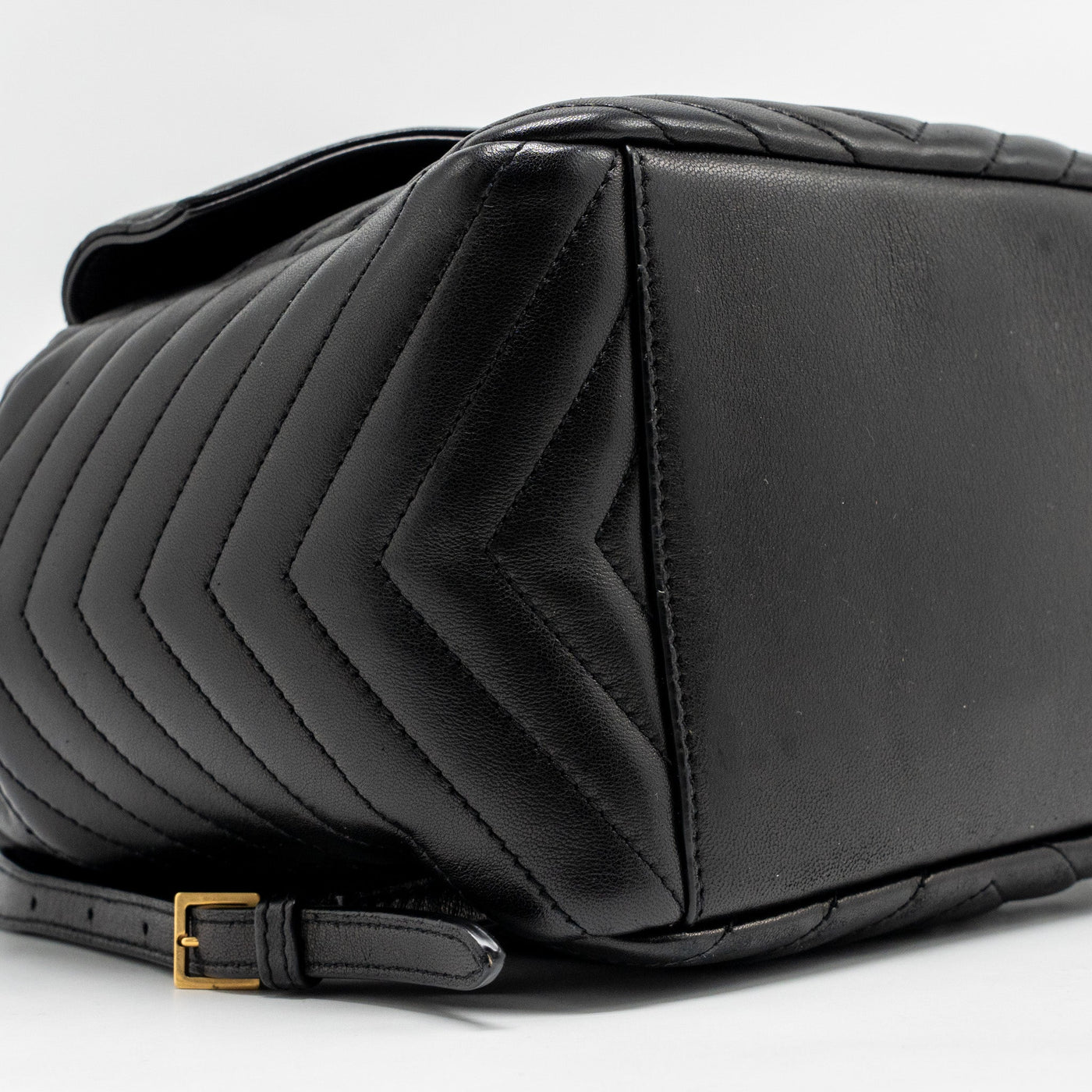 SAINT LAURENT/YSL JOE BACKPACK LAMBSKIN BLACK GHW
