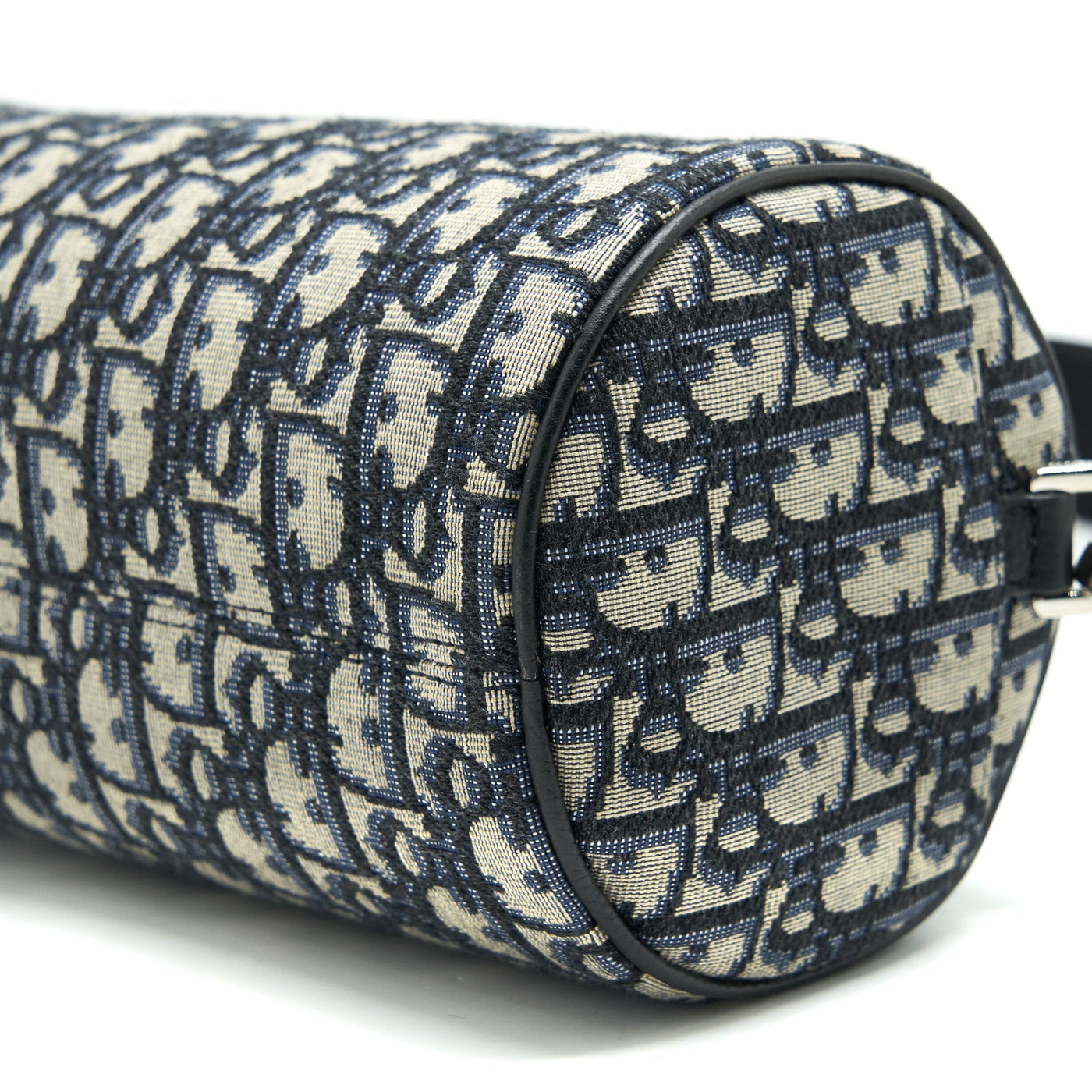 DIOR BLUE OBLIQUE MESSENGER ROLLER BAG