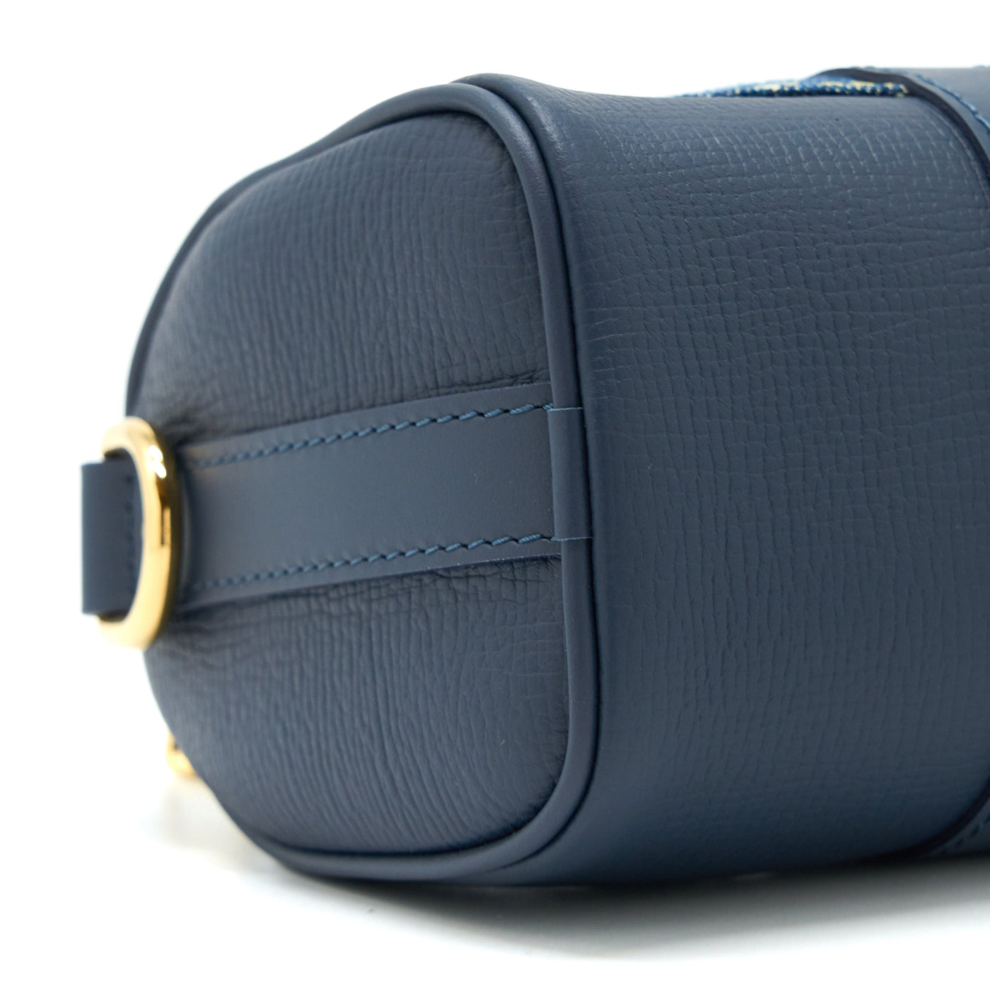 LOUIS VUITTON KEEPALL XS MONOGRAM DENIM/LEATHER BLUE GHW