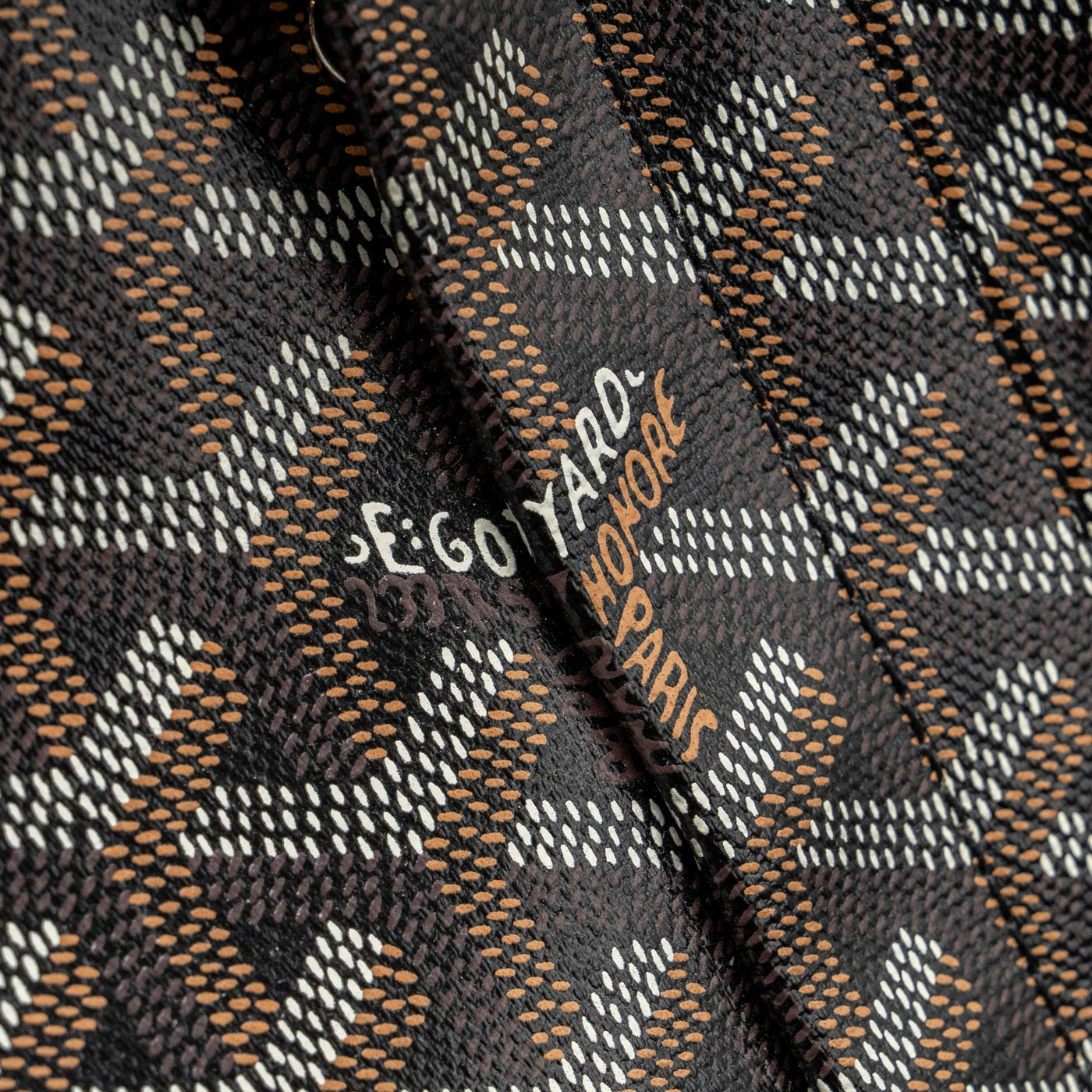 GOYARD ALPIN BACKPACK GOYARDINE CANVAS BLACK SHW