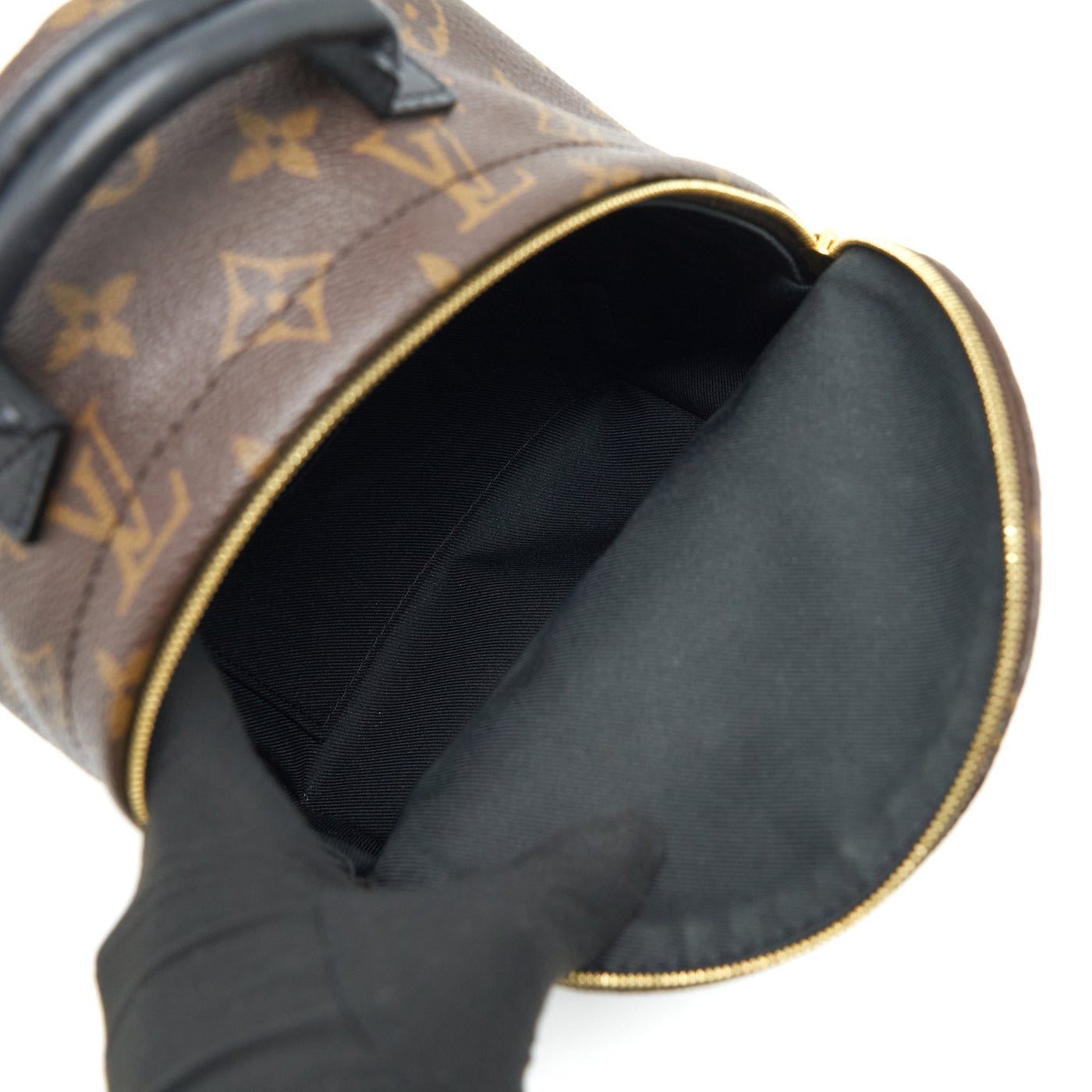 LOUIS VUITTON PALM SPRING MINI BACKPACK MONOGRAM CANVAS NEW ZIPPER