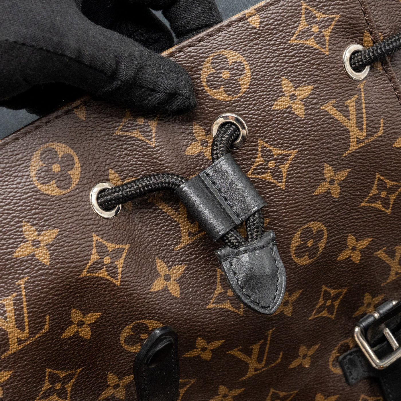 LOUIS VUITTON CHRISTOPHER BACKPACK MONOGRAM CANVAS/LEATHER SHW
