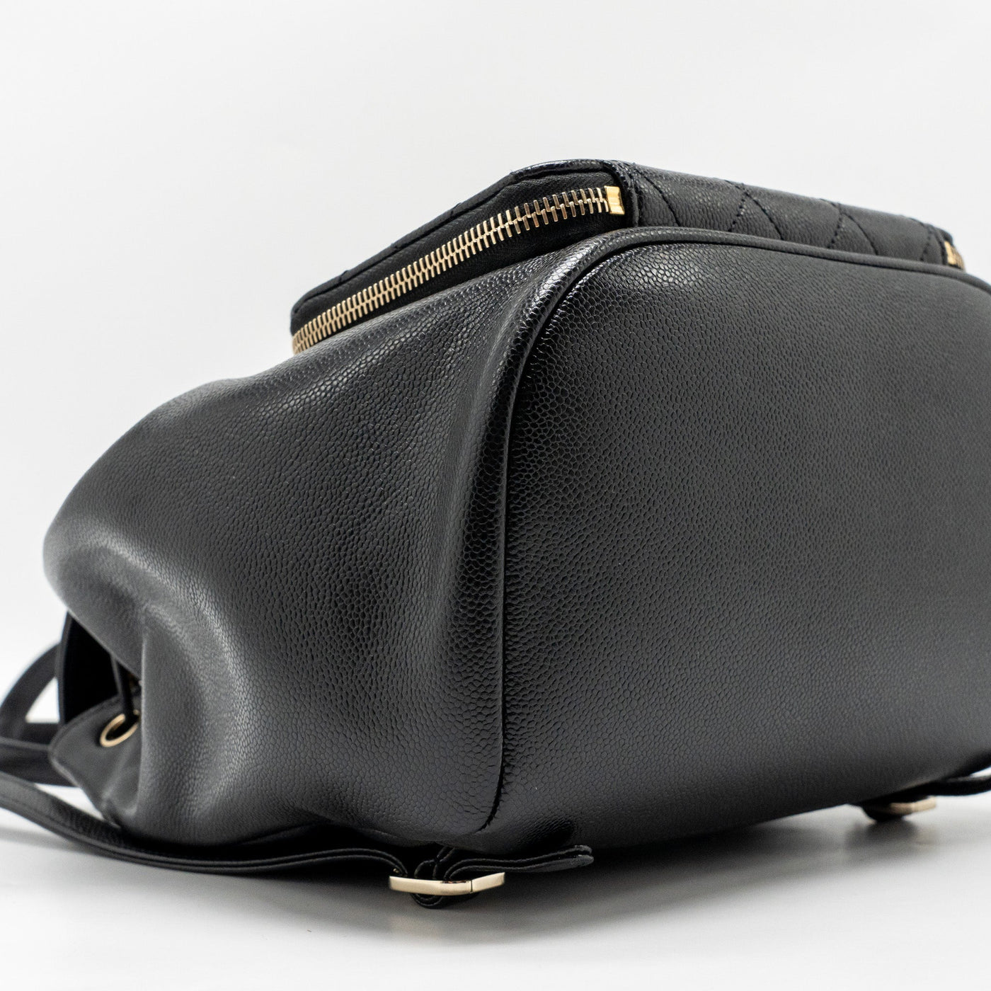 CHANEL AFFINITY BACKPACK CAVIAR BLACK LGHW (MICROCHIP)